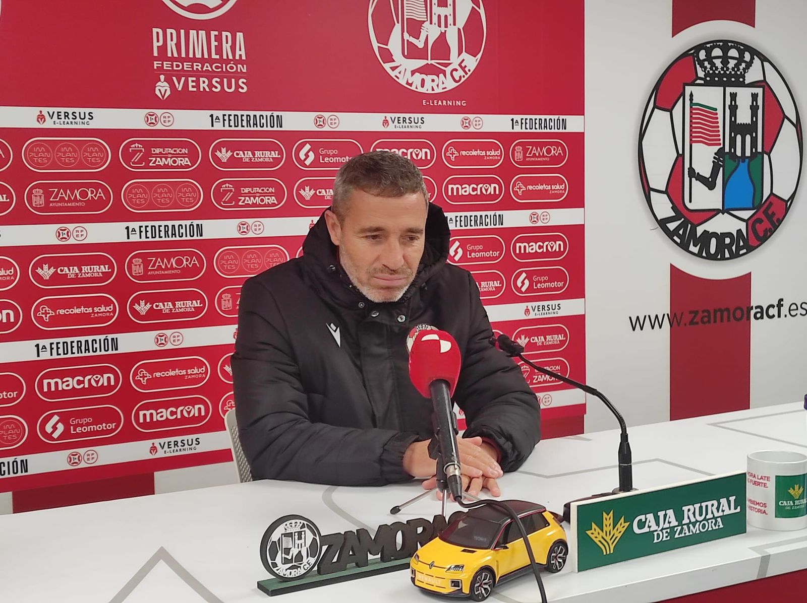 Óscar Cano en rueda de prensa este jueves