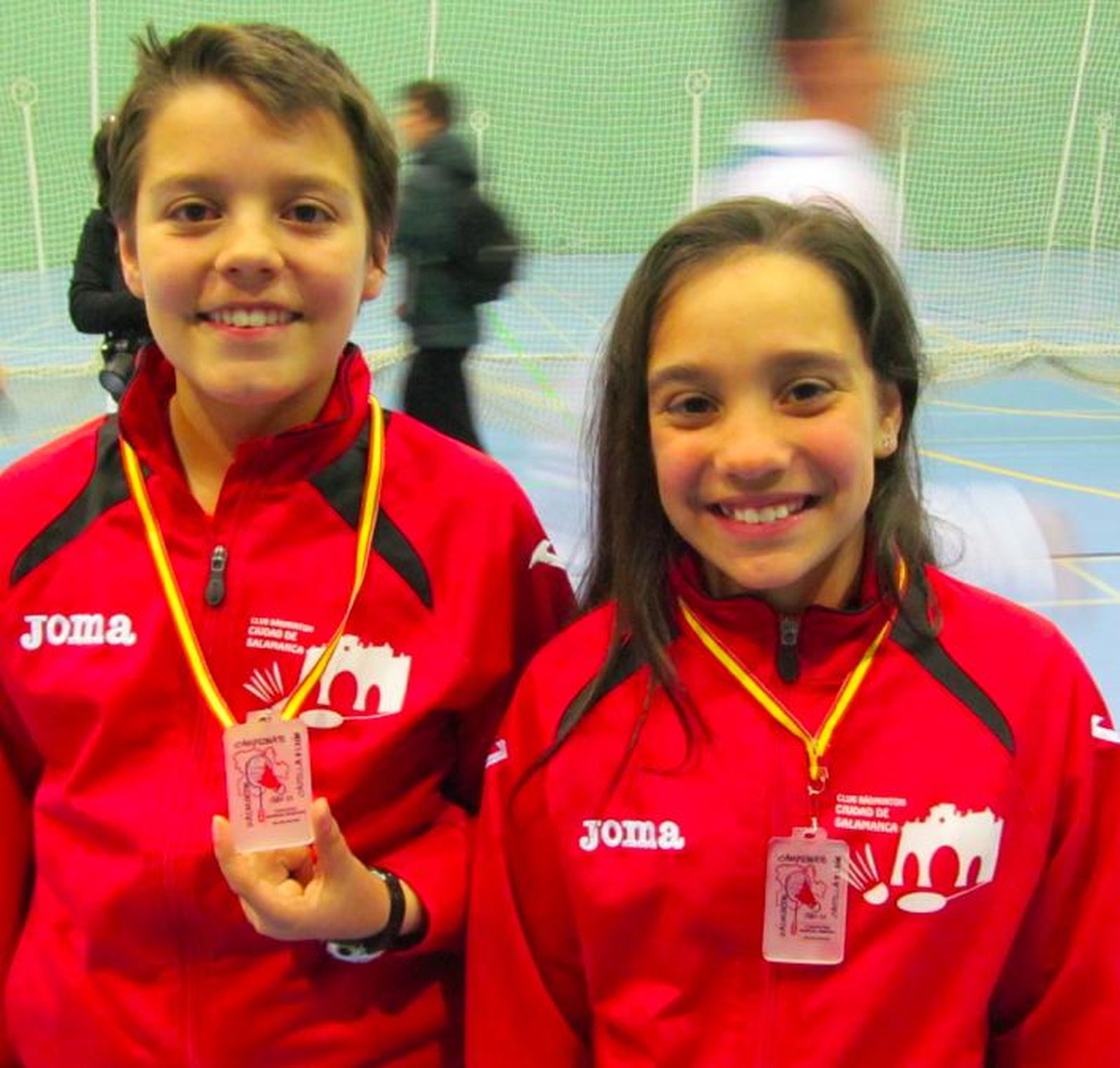 Grandes resultados de los jugadores salmantinos de bádminton en Aranda de Duero