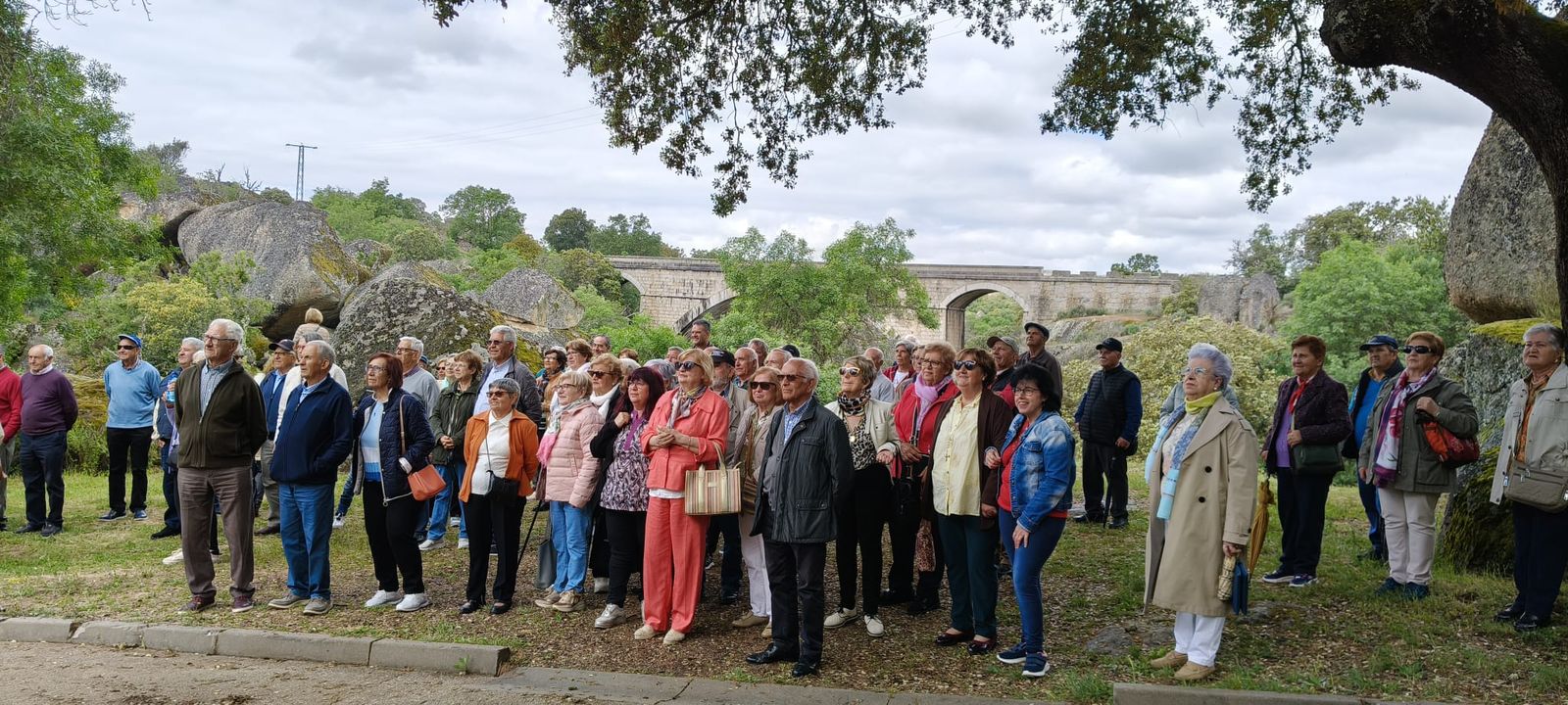 Los mayores de la comarca de Vitigudino celebran un día de confraternización