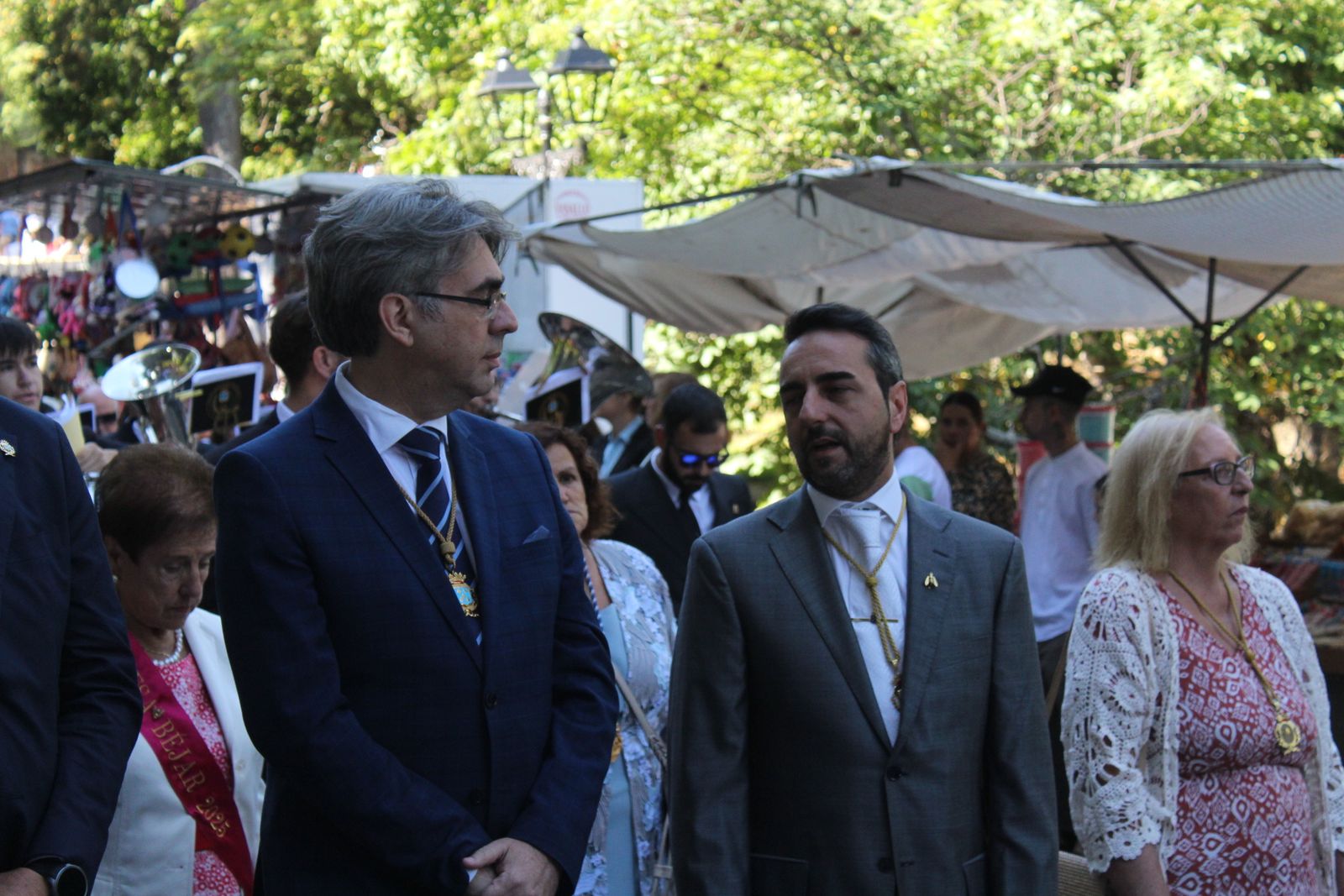 Béjar, misa y procesión en el santuario de Nuestra Señora del Castañar