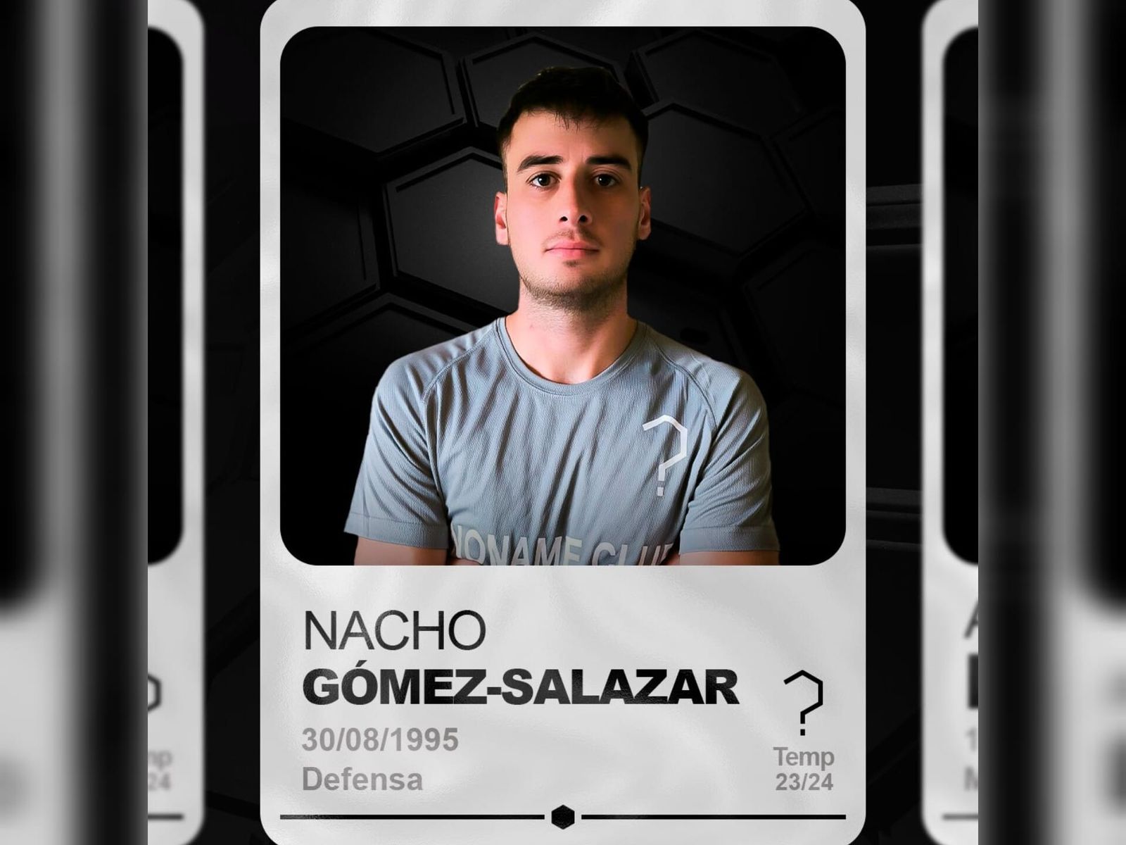 El Noname Club refuerza su medular con la polivalencia de Nacho Gómez-Salazar