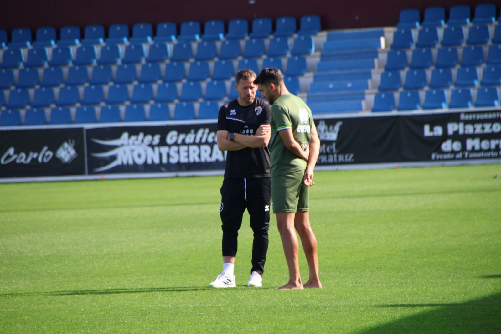 Charla entre Mario Simón e Iván Moreno