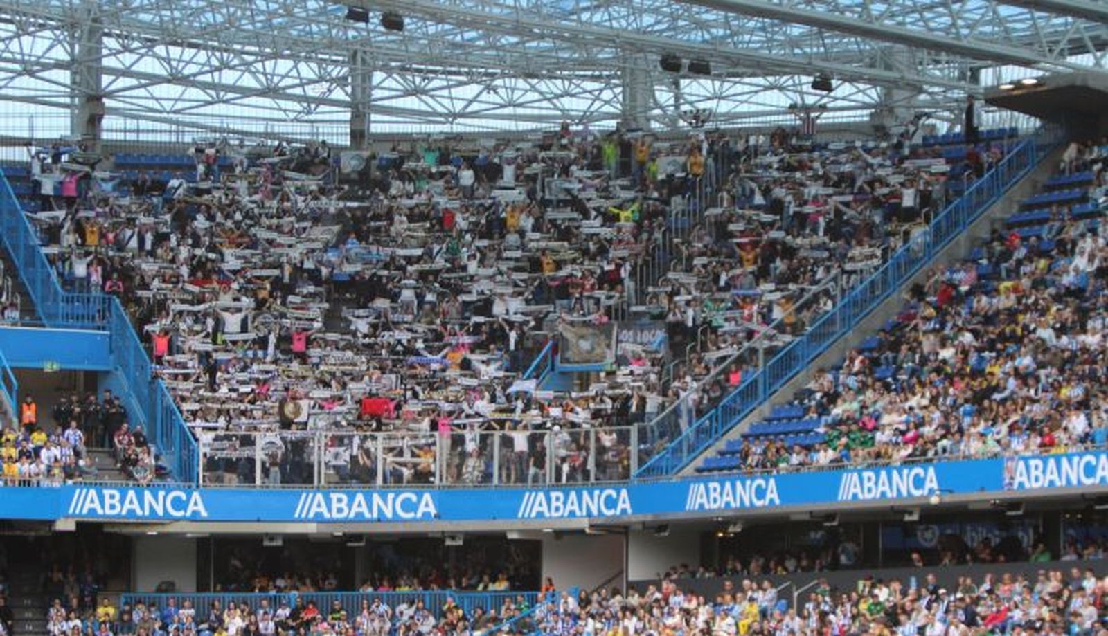 Afición de Unionistas en Riazor | USCF
