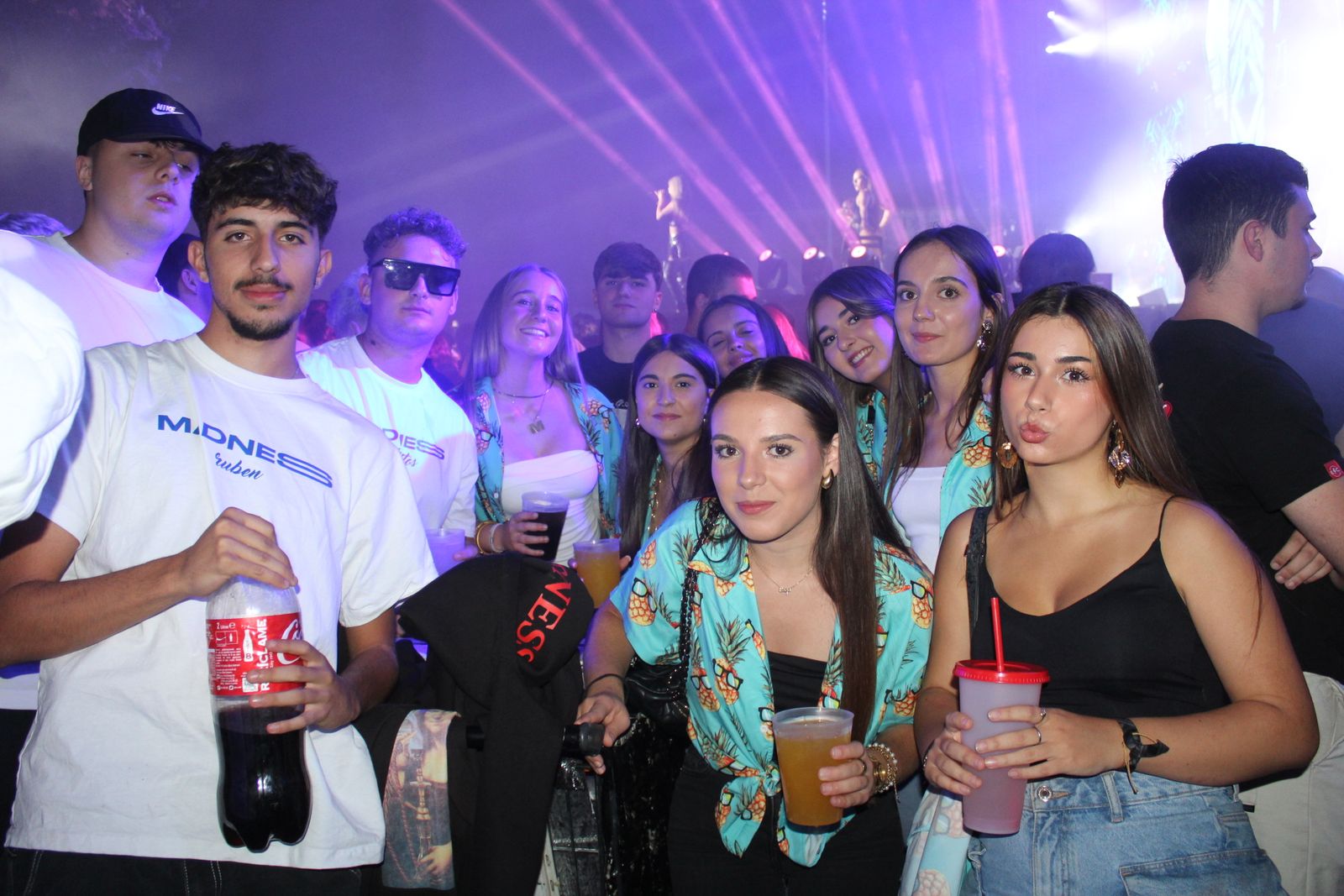 Salamanca de noche, sábado 23 de agosto