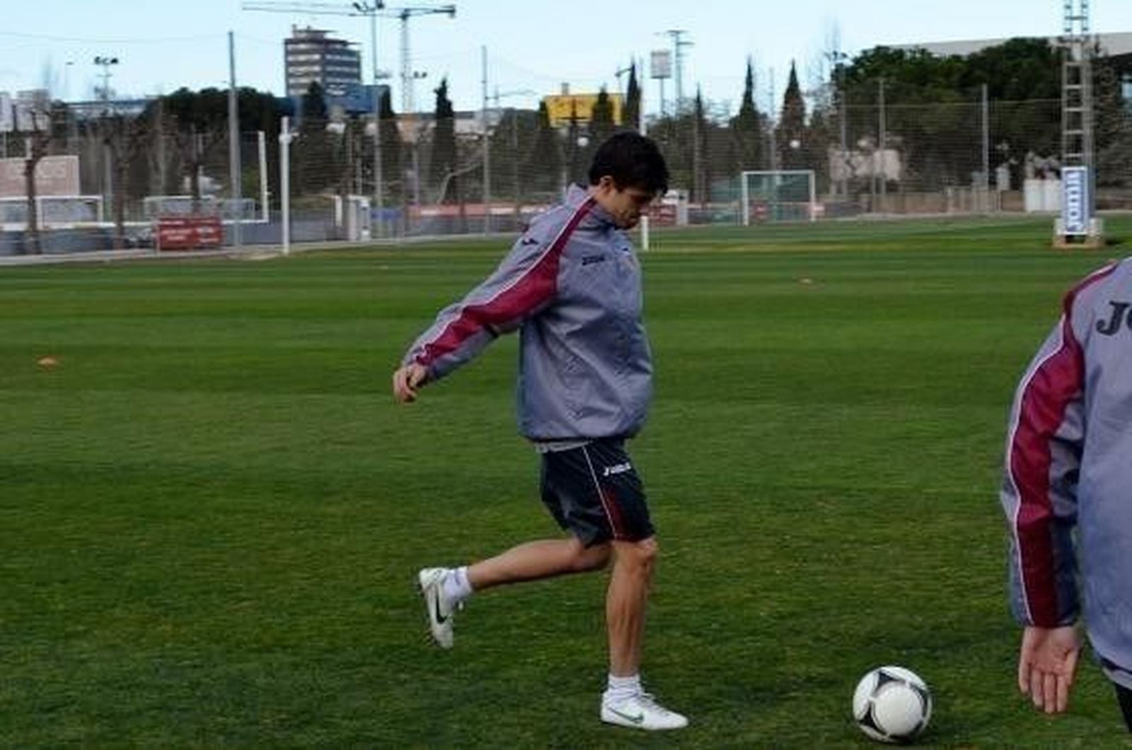 De la Nava debutó con el Mestalla dos meses después de su cesión