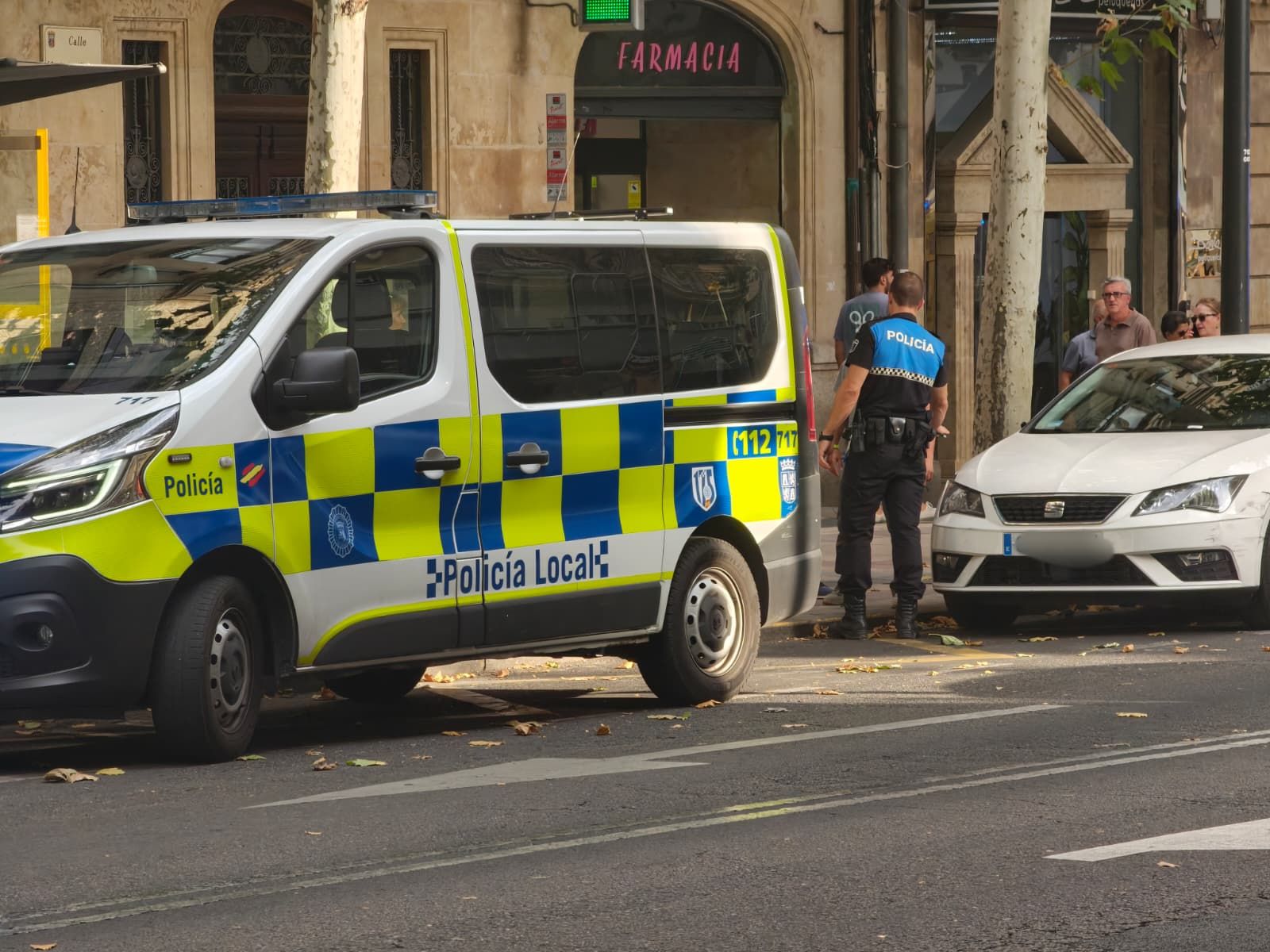 Atropello en la calle Maria Auxiliadora