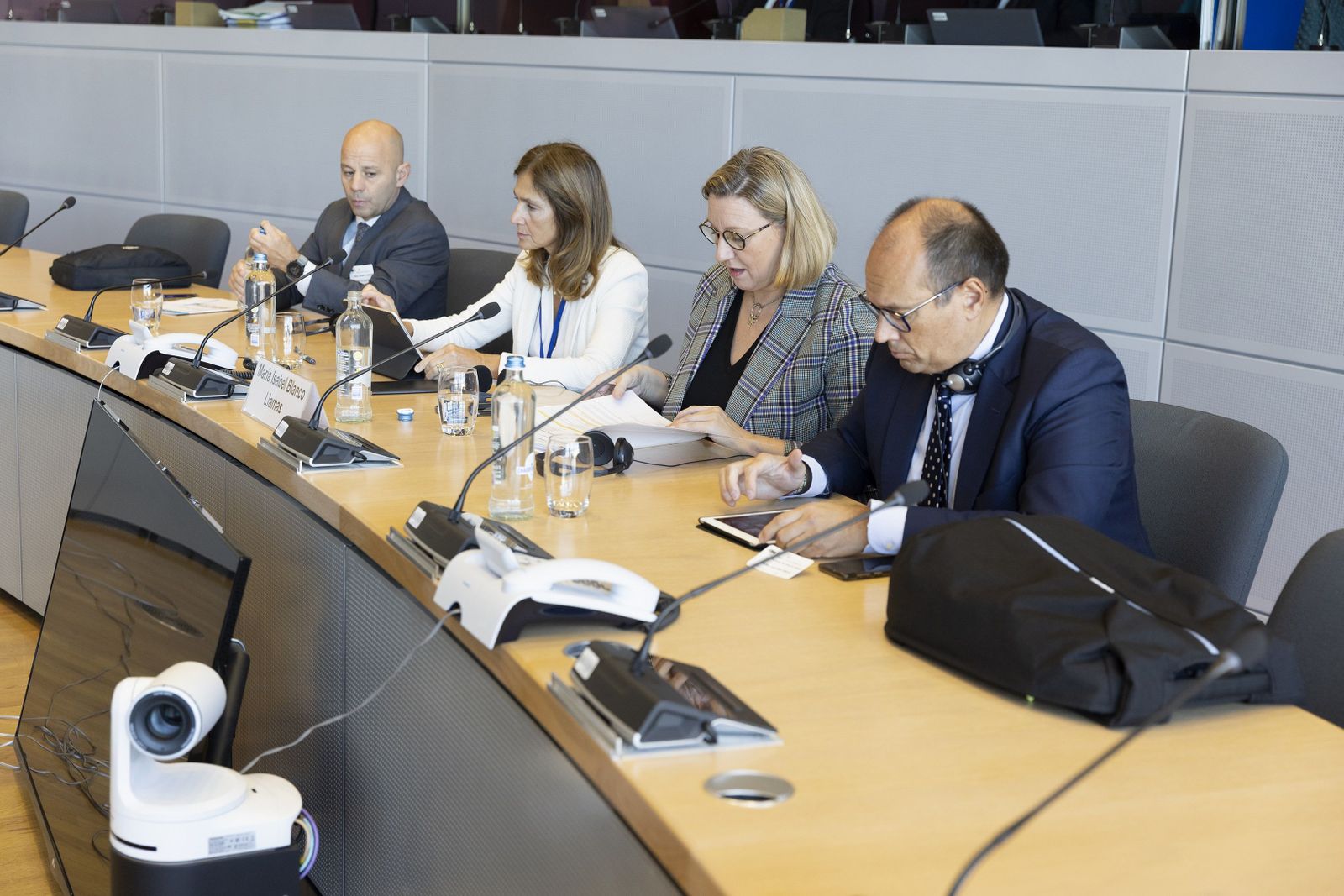 Reunión de Isabel Blanco con la vicepresidenta de la Comisión Europea