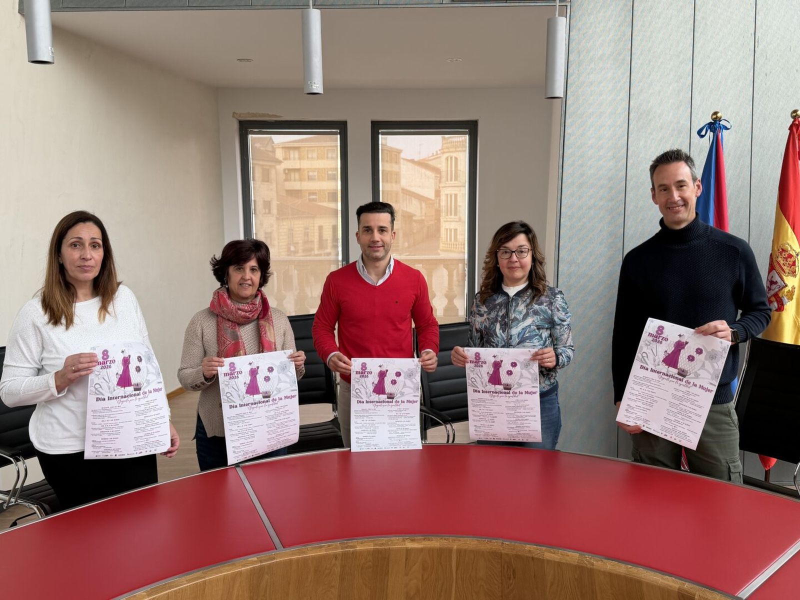 Presentación del programa del Día de la Mujer en Guijuelo