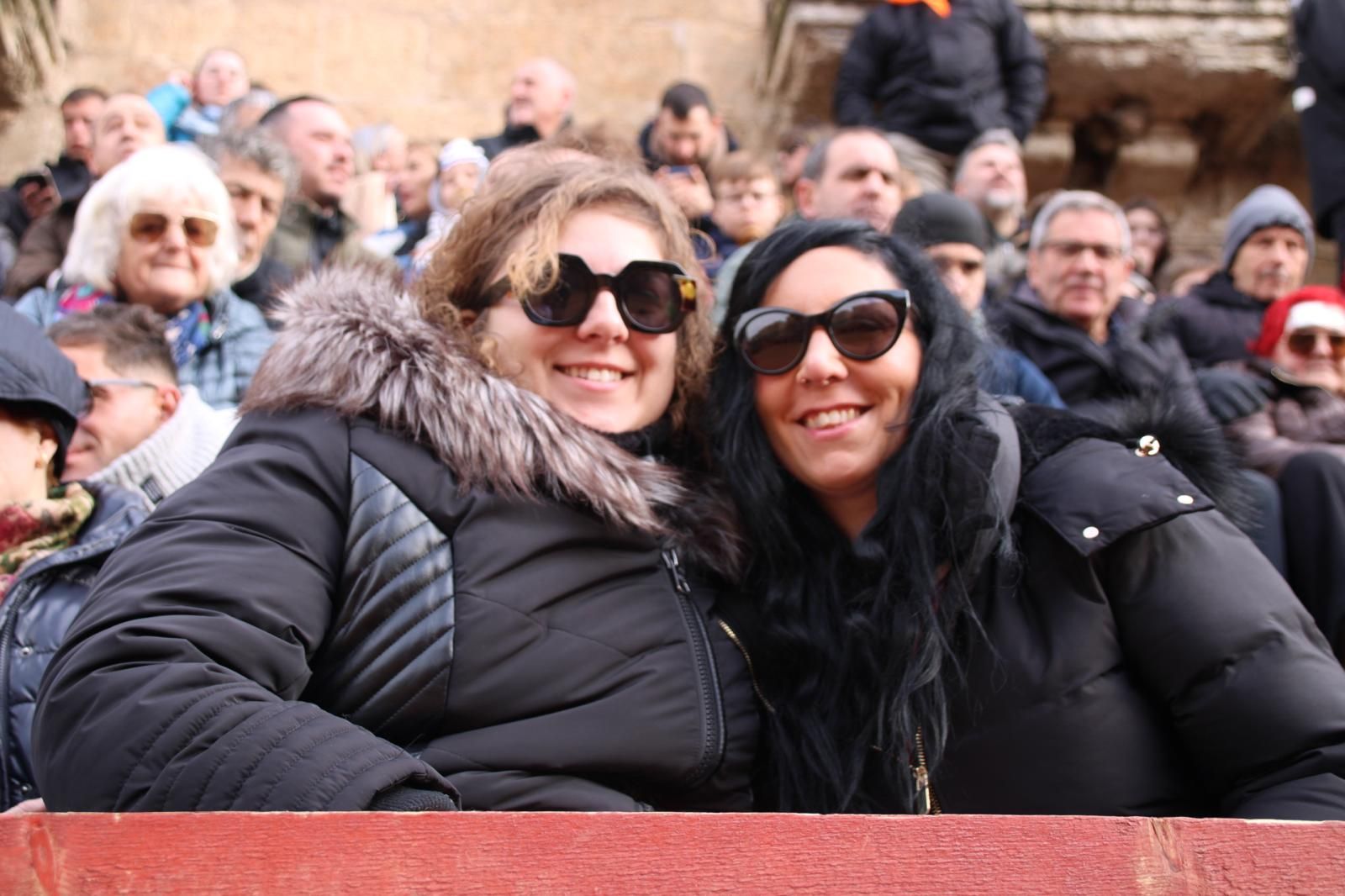 Ambiente del Encierro tradicional del lunes 17 de febrero