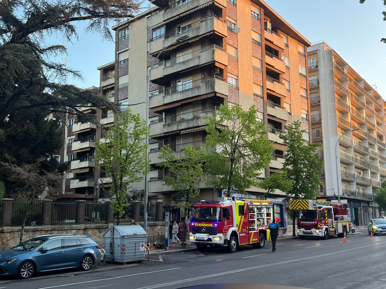 Incendio Paseo de la Estación