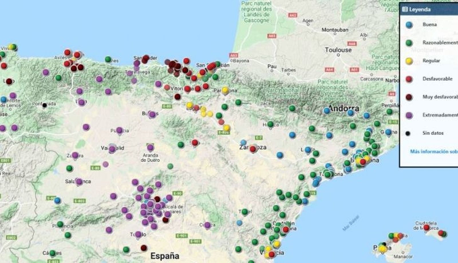 Imagen de la calidad del aire