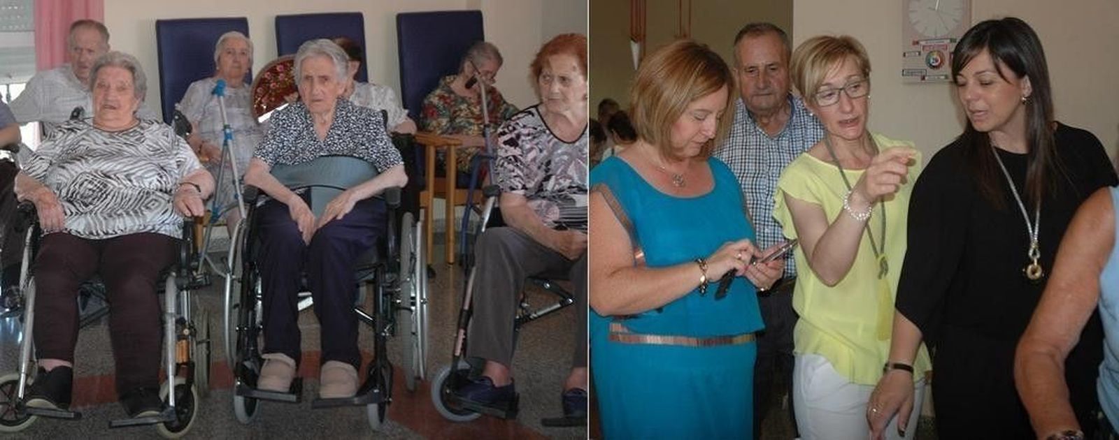 La residencia de mayores celebra el Día Mundial del Abuelo