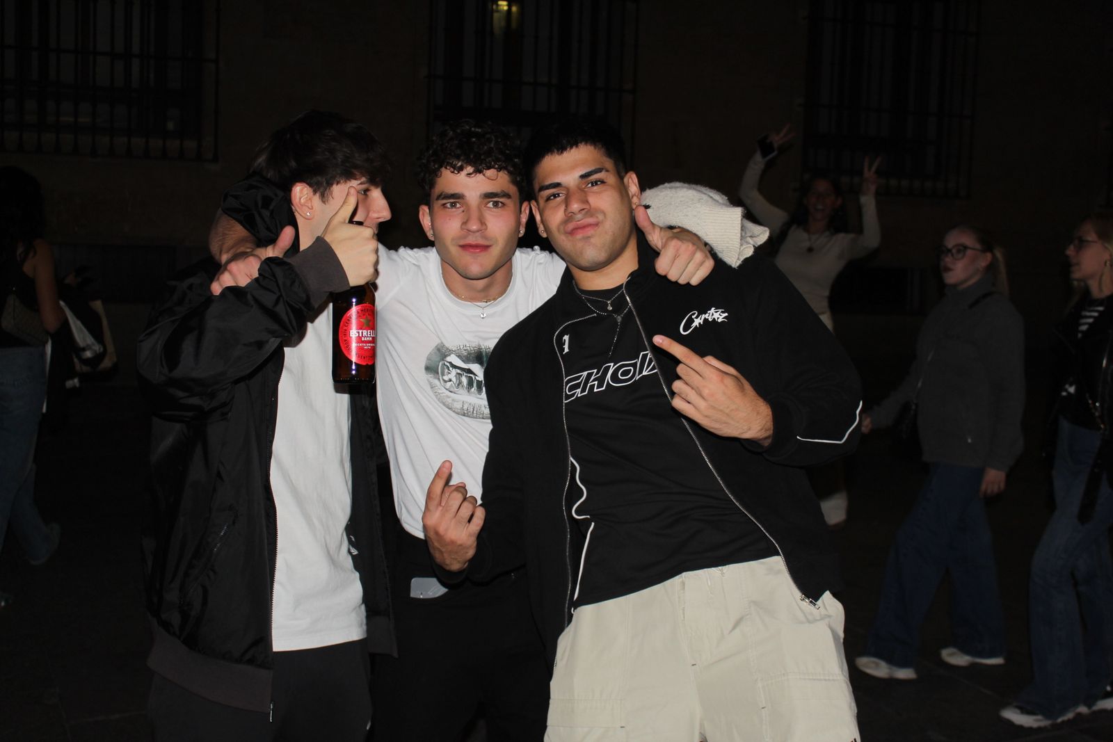 Ambiente en la Feria de Día en la tarde de este jueves