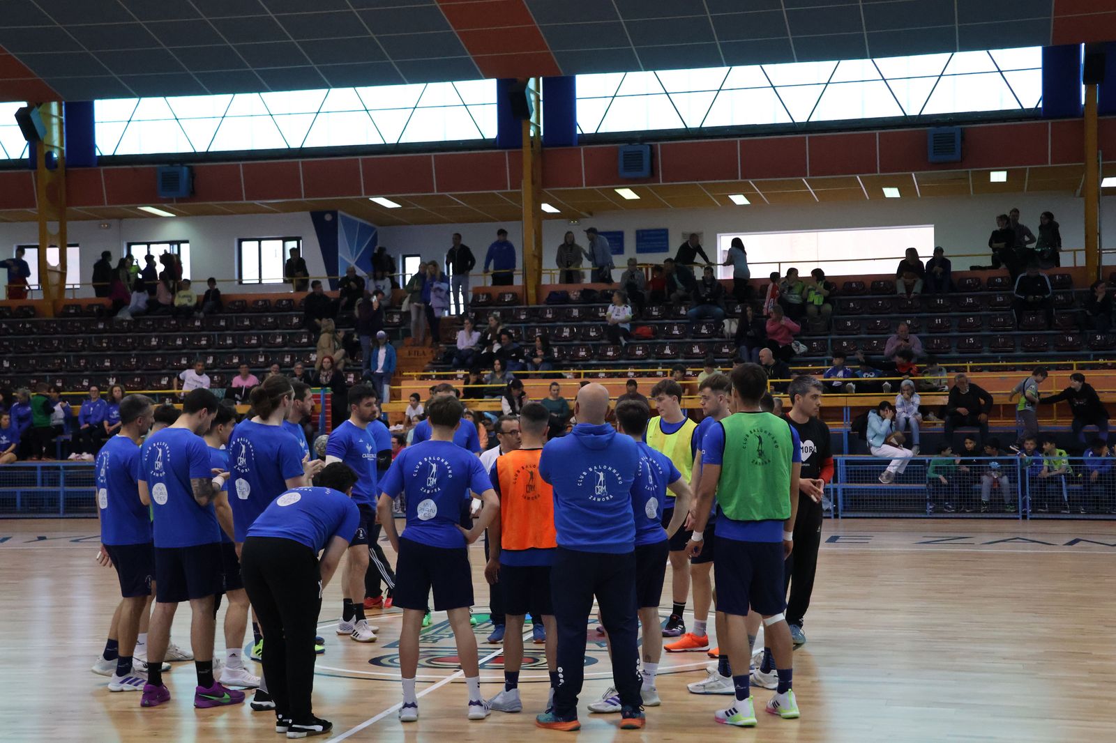 Último entrenamiento BM Zamora antes de la Fase de Ascenso.