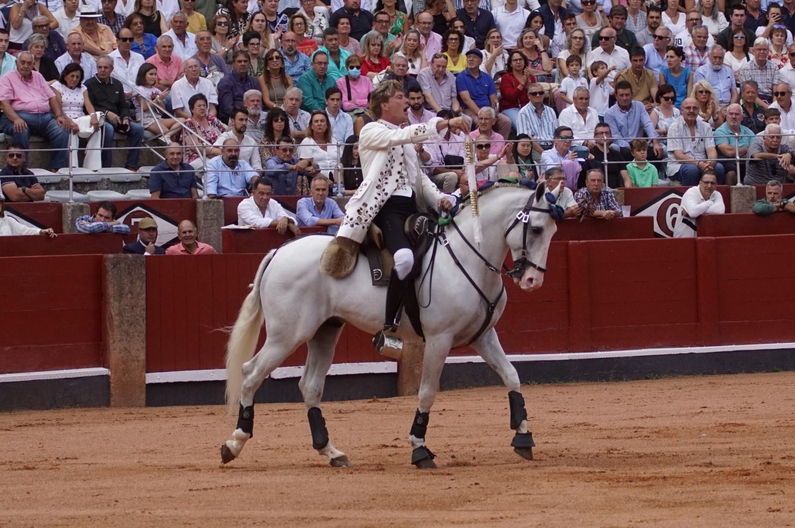 Exhibición de rejoneo en La Glorieta a cargo de Diego Ventura, Rui Fernandes y Sergio Galán