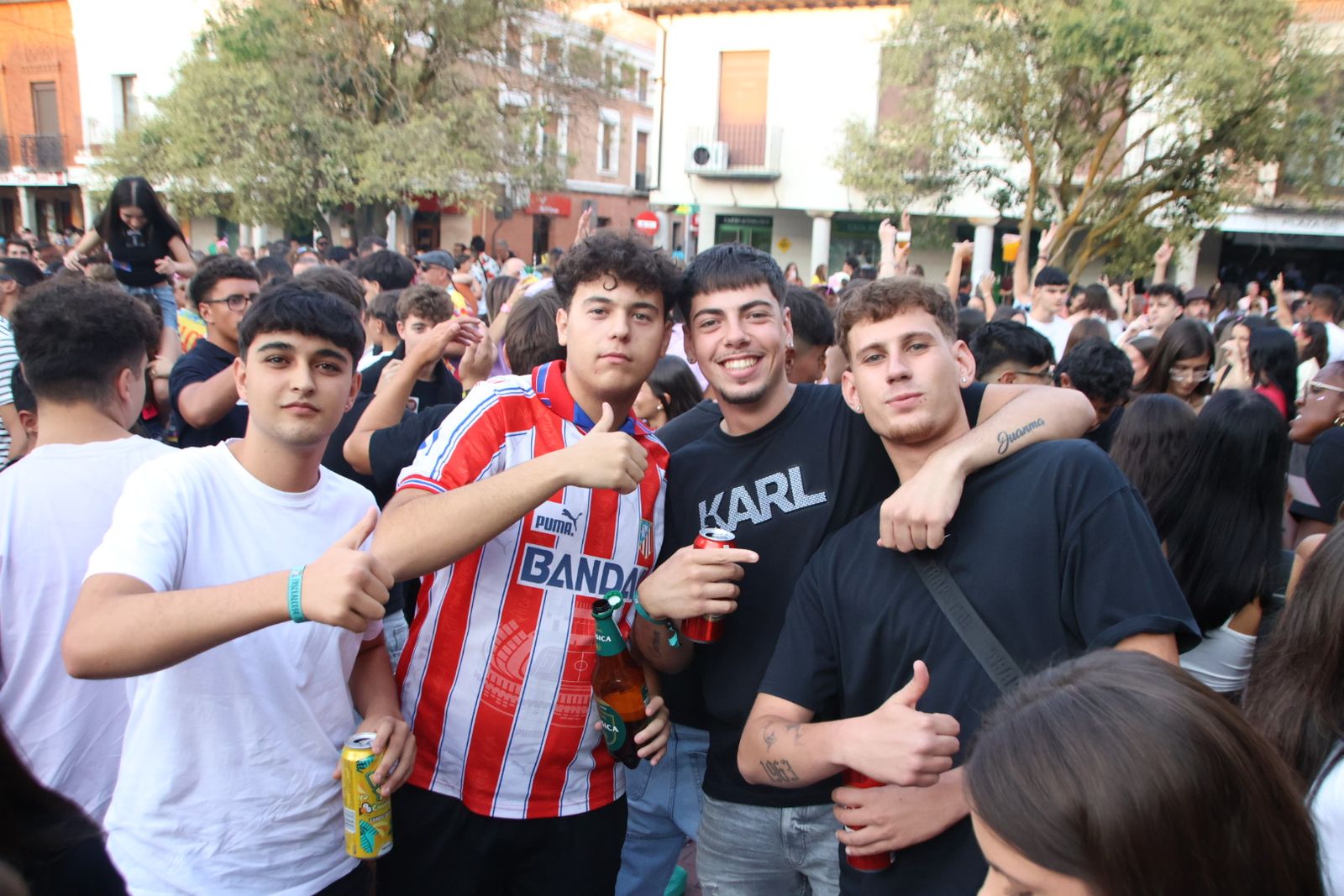 Peñaranda, Chupinazo y presentación de las reinas y damas