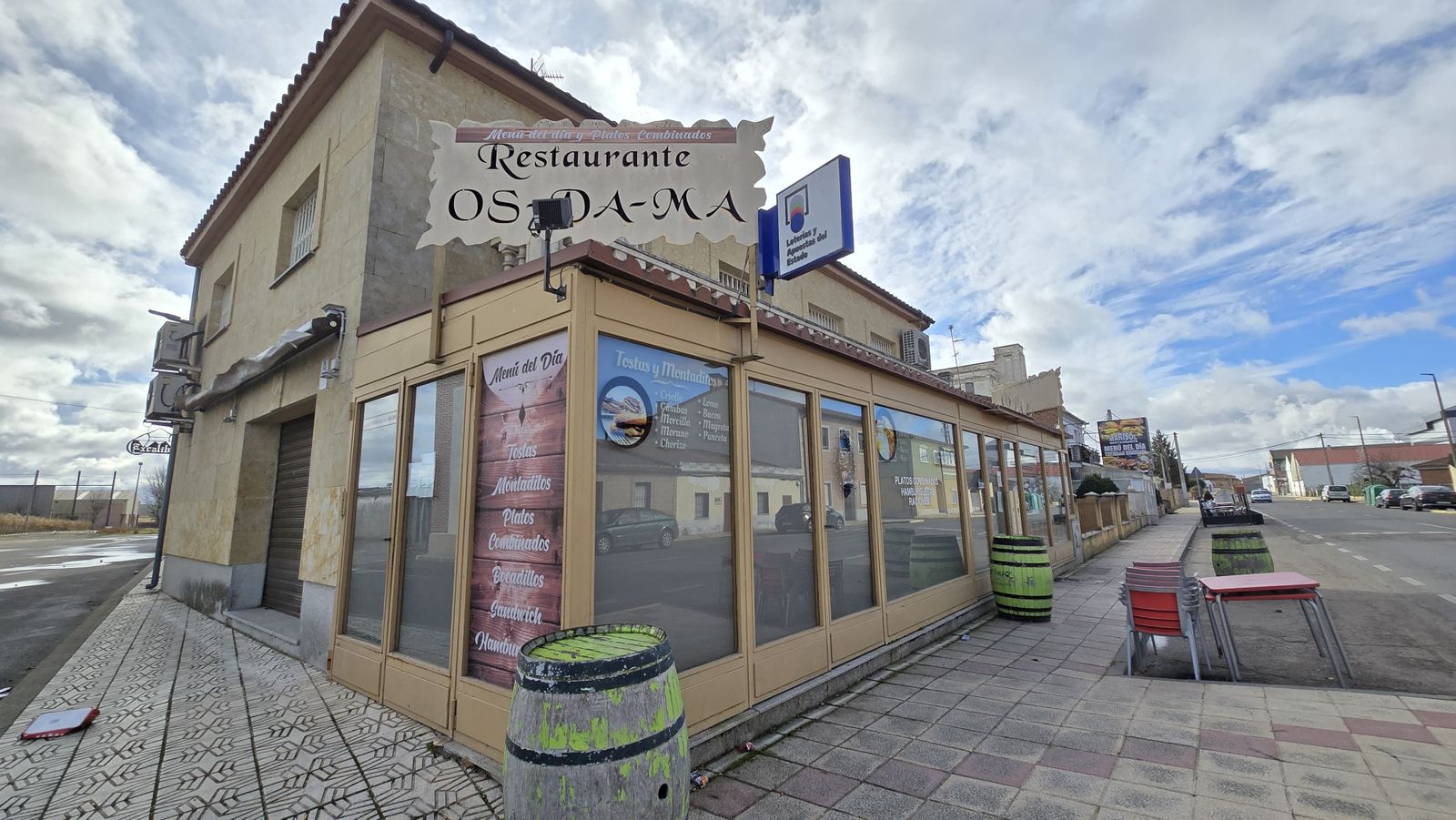 Restaurante OS-DA-MA, en Babilafuente donde ha tocado el segundo premio de El Niño
