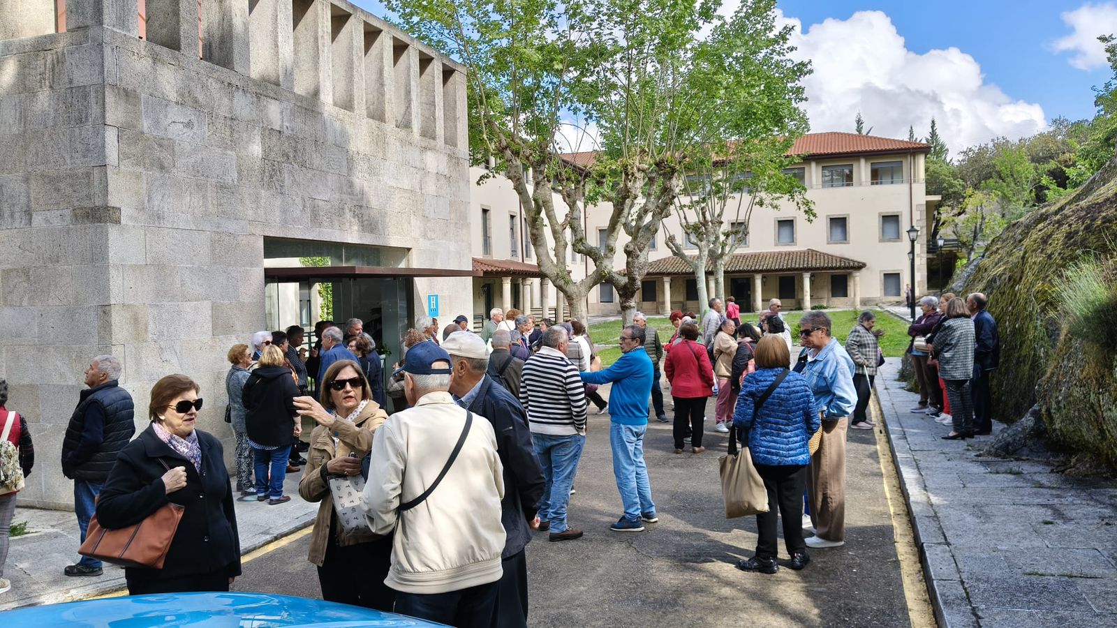 Los mayores de la comarca de Vitigudino celebran un día de confraternización