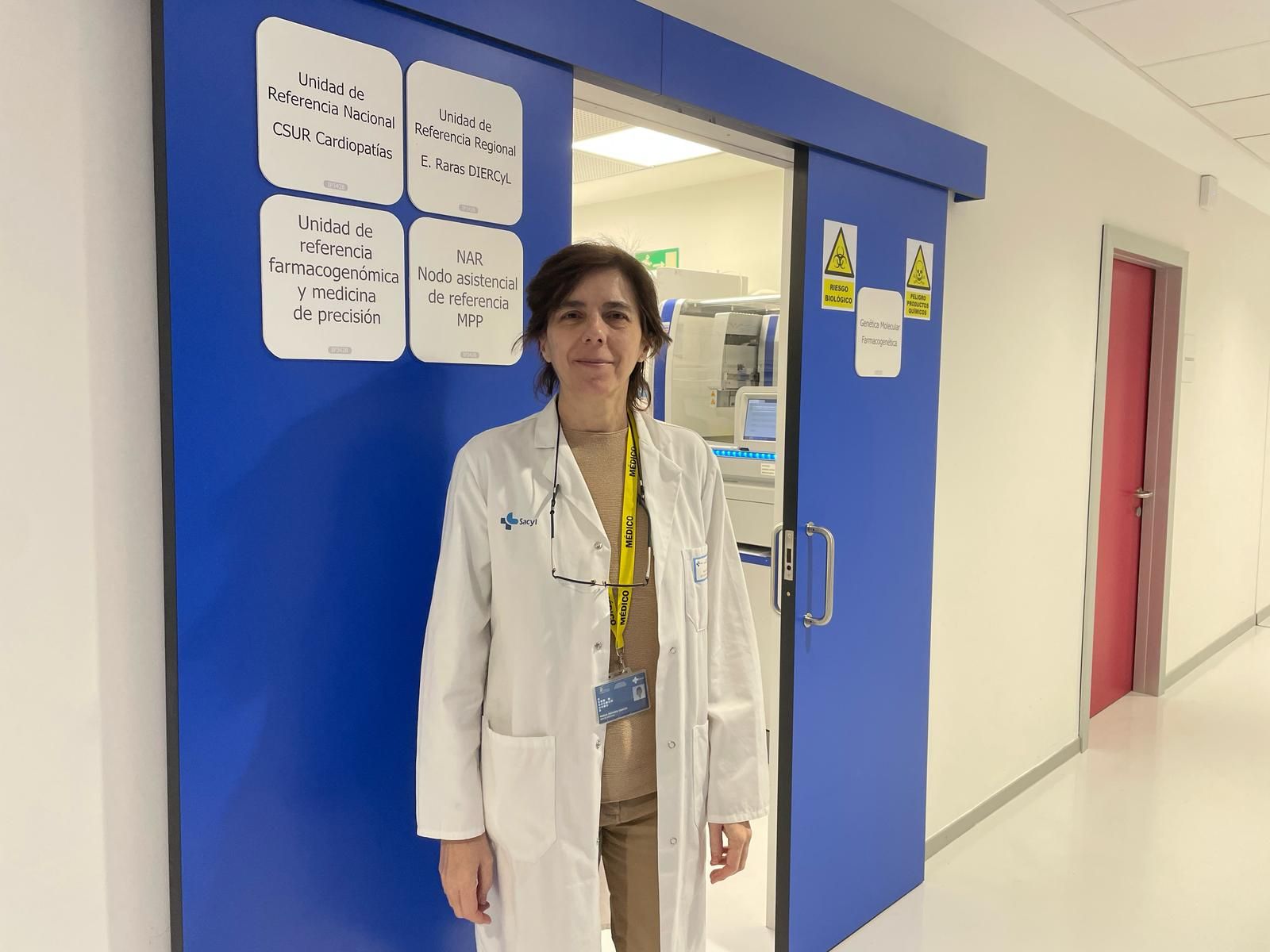 María Isidoro, directora científica del Plan Estratétigo de Medicina Personalizada de Precisión de CYL y también jefa de servicio de Análisis Clínicos y Bioquímica del CAUSA