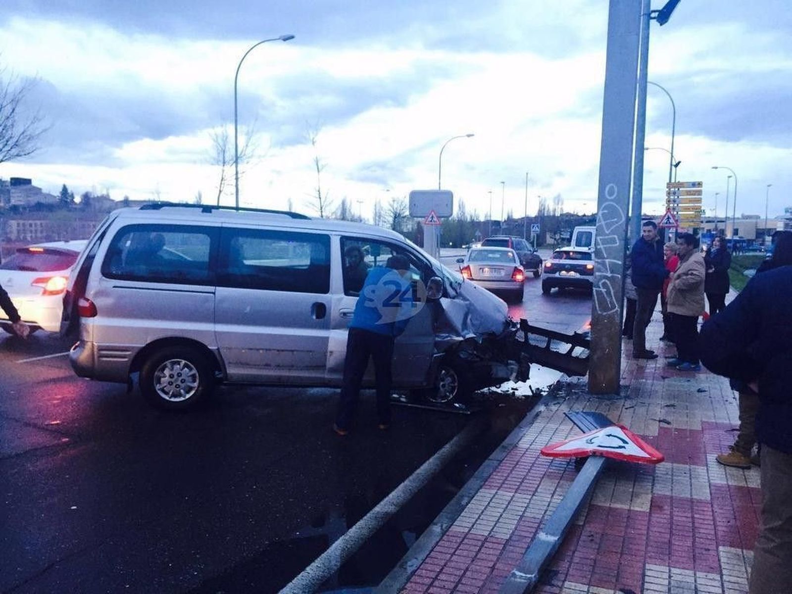 Accidente de tráfico en Salas Bajas