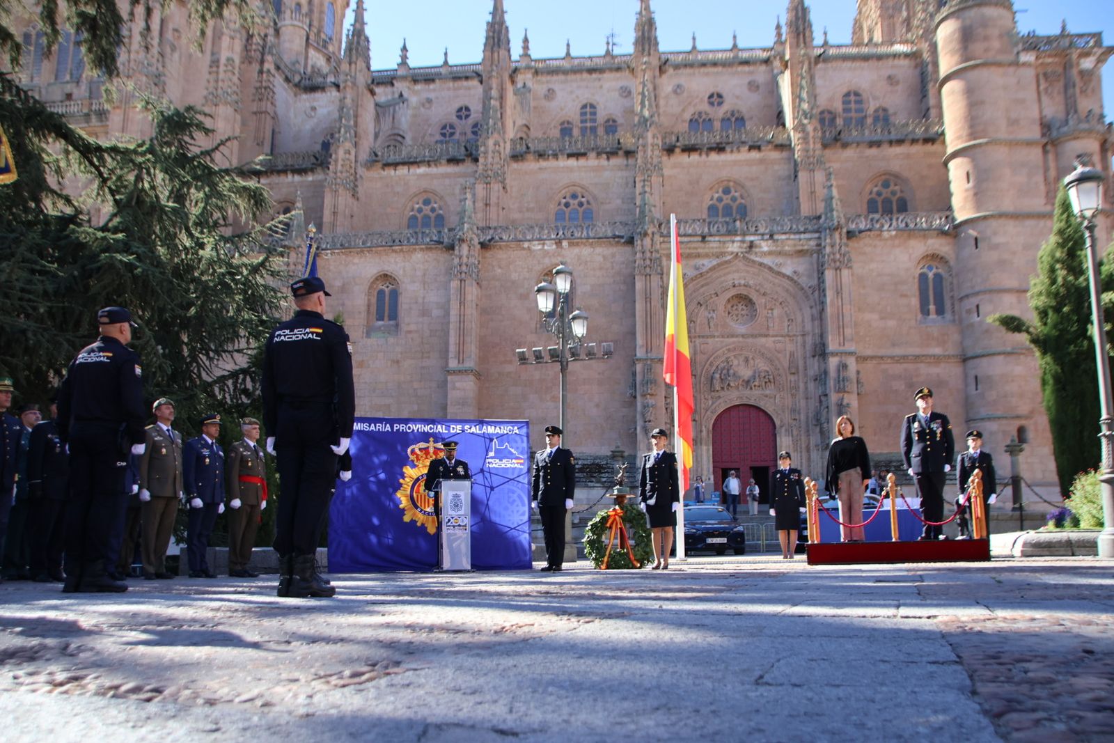 Acto institucional conmemorativo del Día de la Policía Nacional