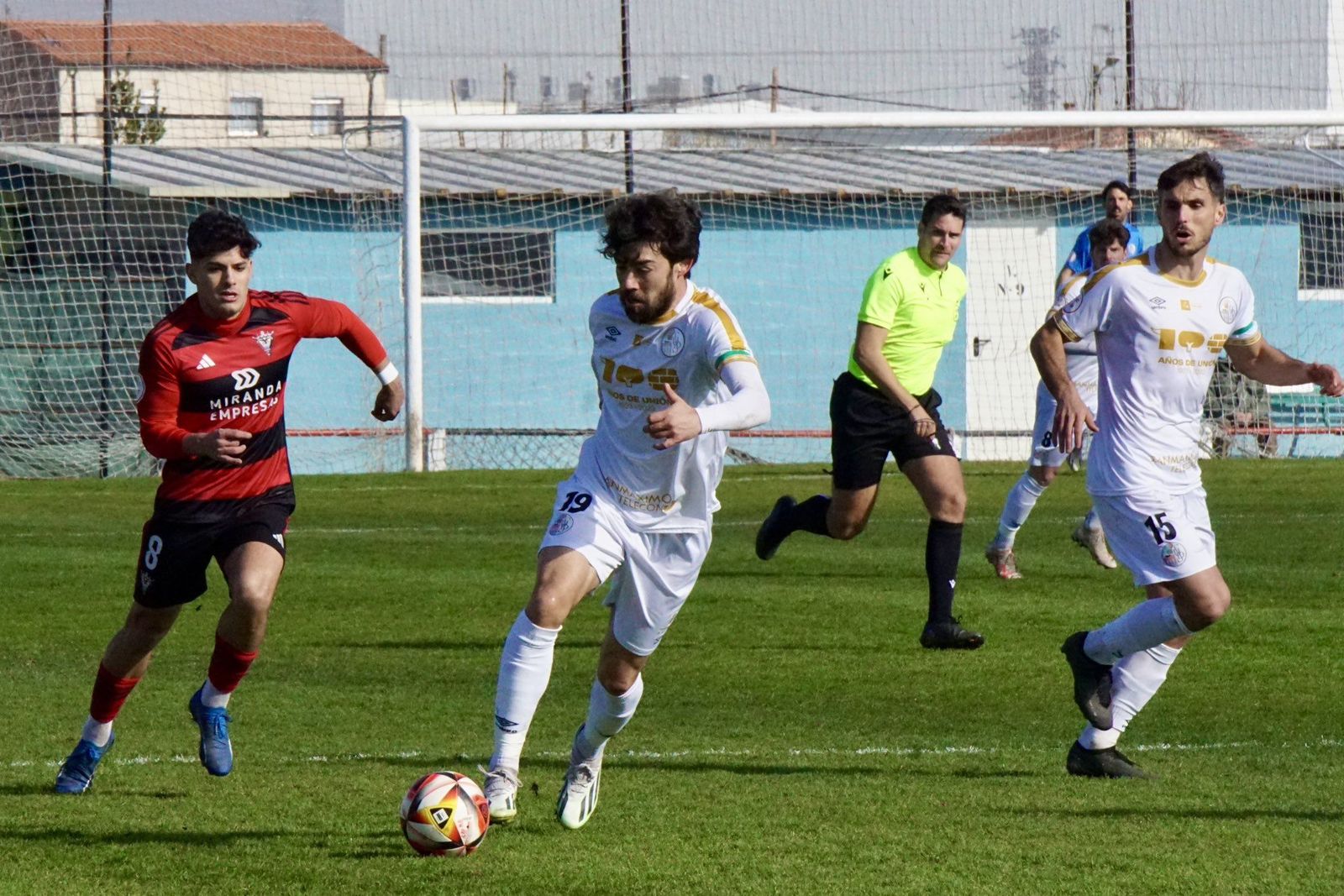 Javi Navas, ante el Mirandés B FOTO SALAMANCA CF UDS