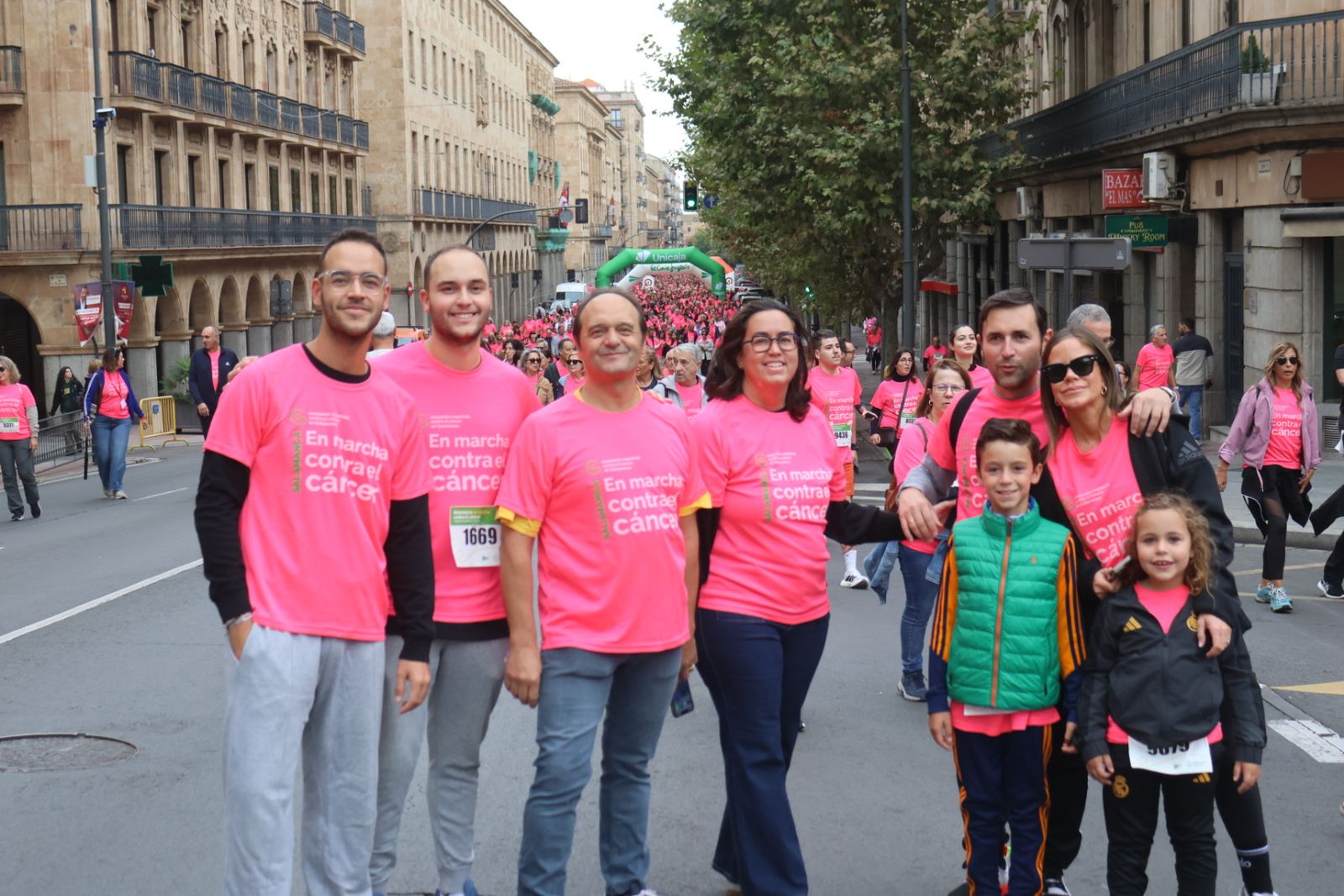 La marcha contra el cáncer vuelve a Salamanca un año más