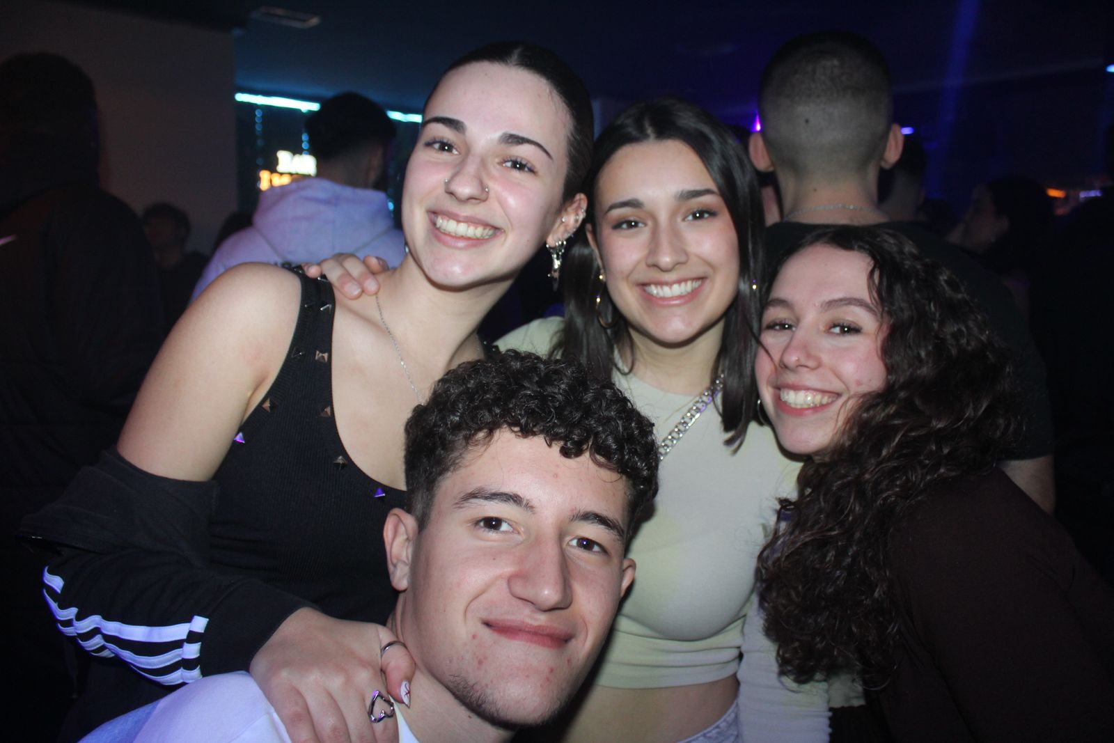 Salamanca de noche, sabado 24 de enero