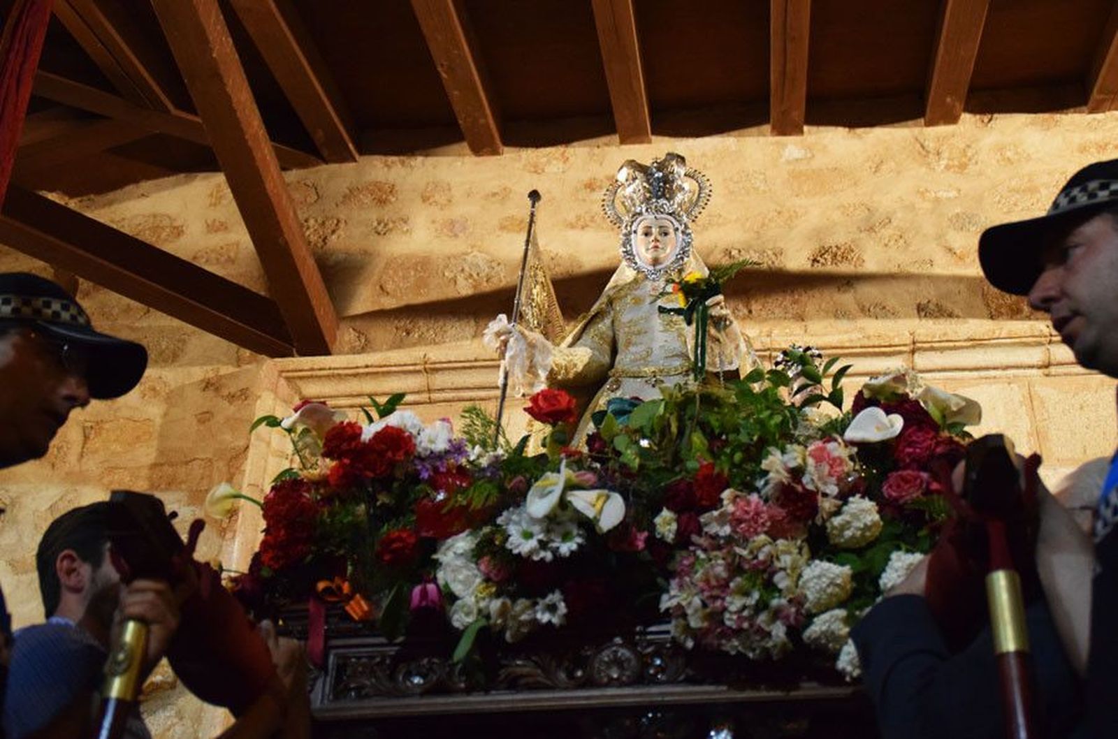 Llegada romeria concha 2018