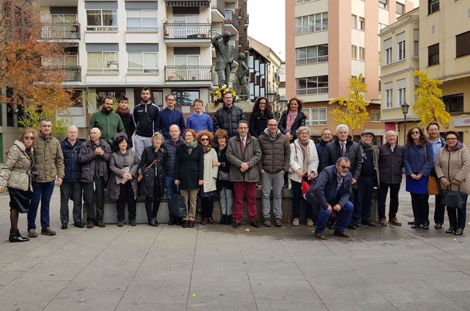 Ofrenda floral magisterio