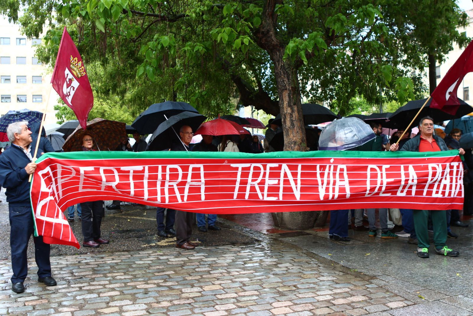 Protesta del 10 de mayo por unas mejores conexiones ferroviarias en Salamanca