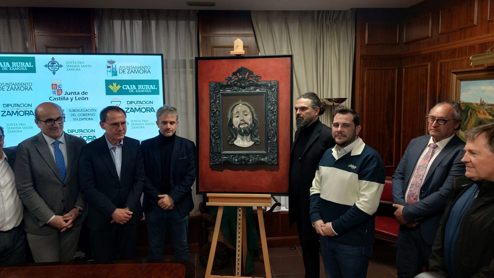 Presentación del cartel anunciado de la Semana Santa de Zamora 2026