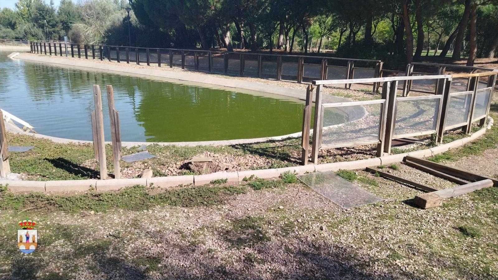 Actos vandálicos en el Prado de las Pavas