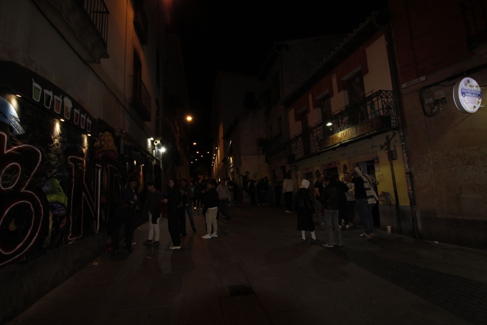 Salamanca de noche, viernes 15 de mayo