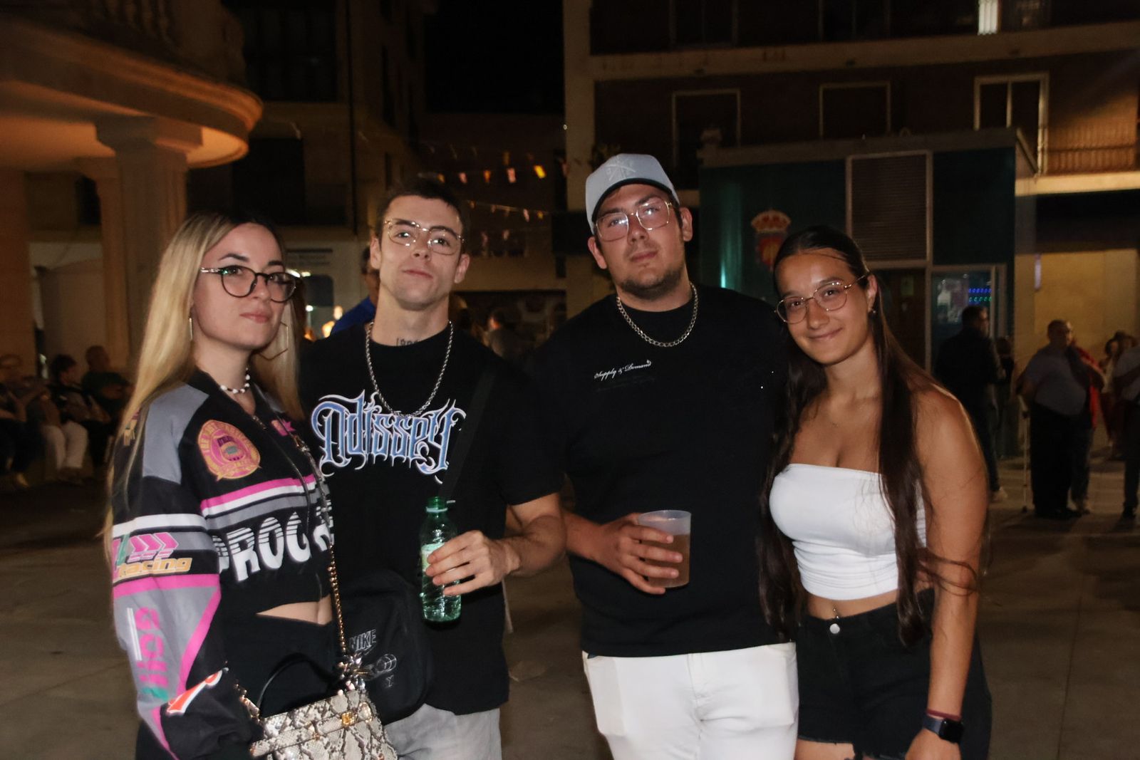 Panorama en la plaza Mayor de Guijuelo