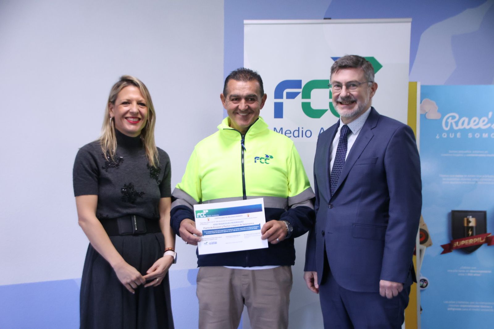 FCC Medio Ambiente celebrará un acto de reconocimiento a los trabajadores de la planta de envases de Salamanca y Puntos Limpios