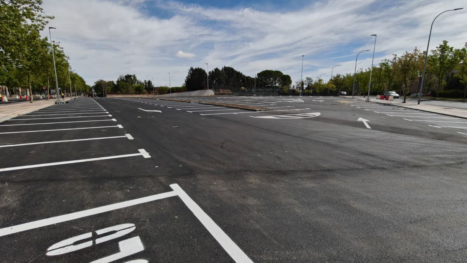 Finalizados los aparcamientos de la Chinchibarra y obras en la avenida de San Agustín