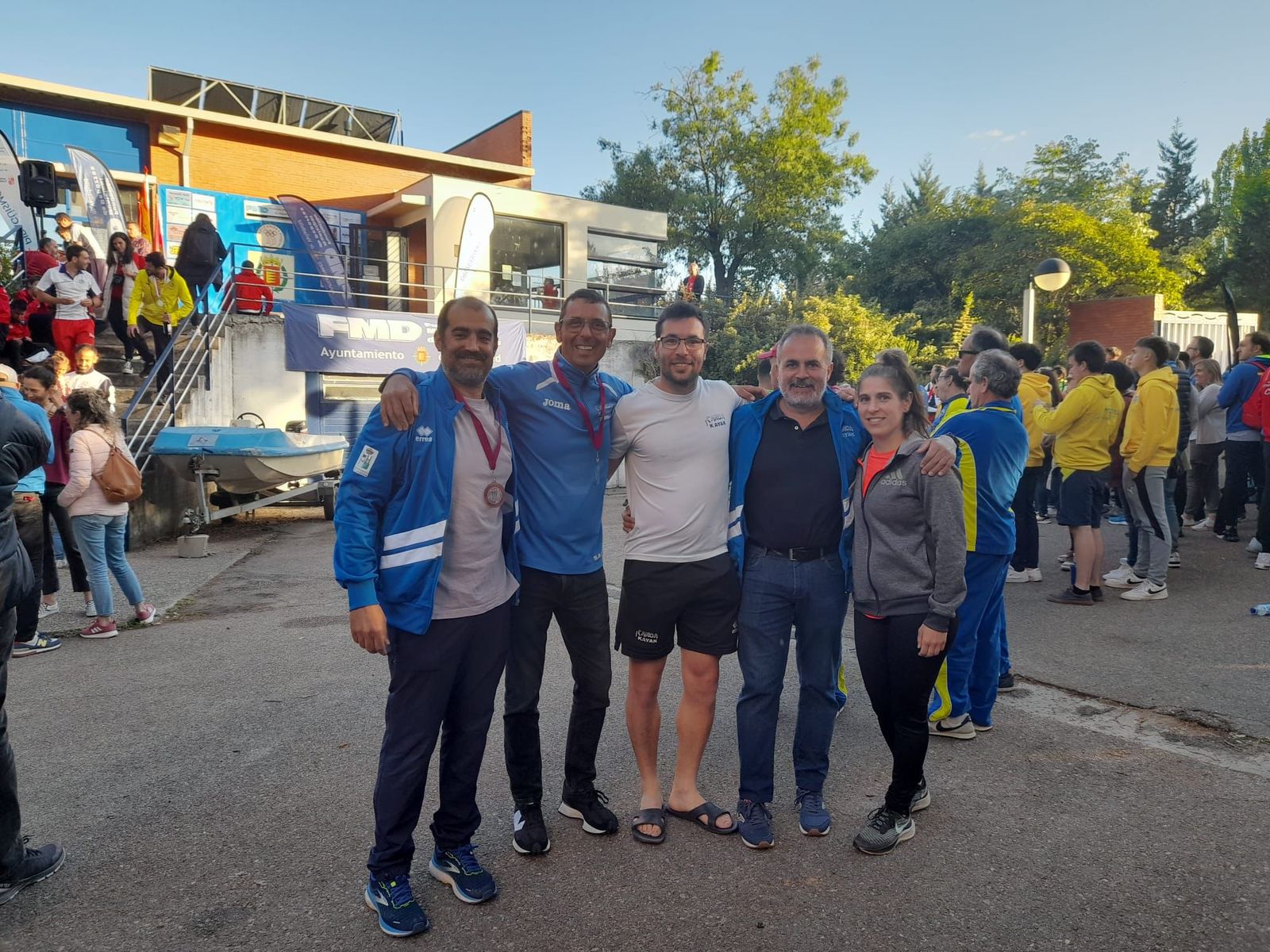 Palistas del Club Canoa Kayak