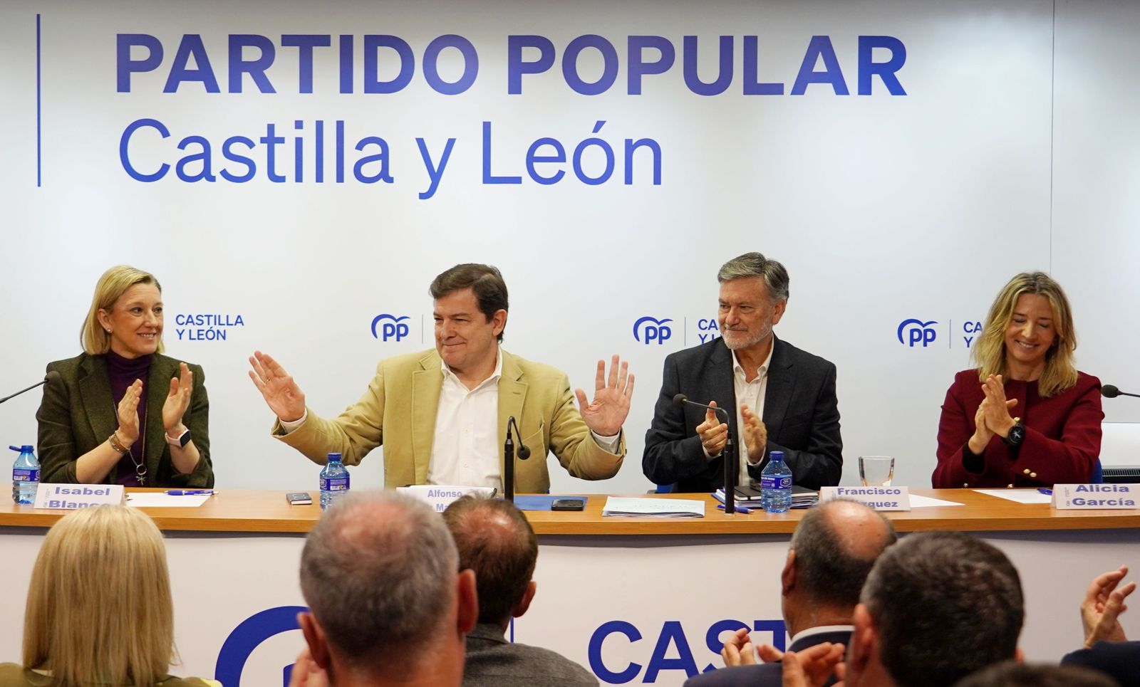 Miriam Chacón  ICAL. El presidente del Partido Popular de Castilla y León, Alfonso Fernández Mañueco, clausura la Junta Directiva Autonómica del PPCyL.