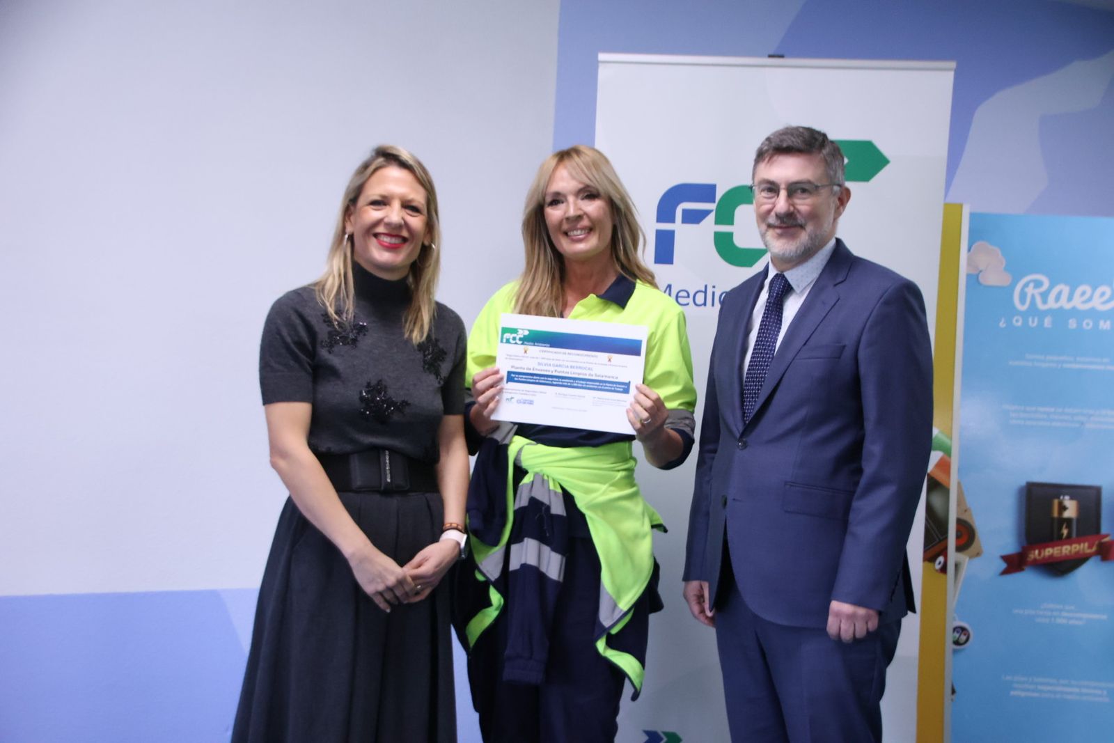 FCC Medio Ambiente celebrará un acto de reconocimiento a los trabajadores de la planta de envases de Salamanca y Puntos Limpios