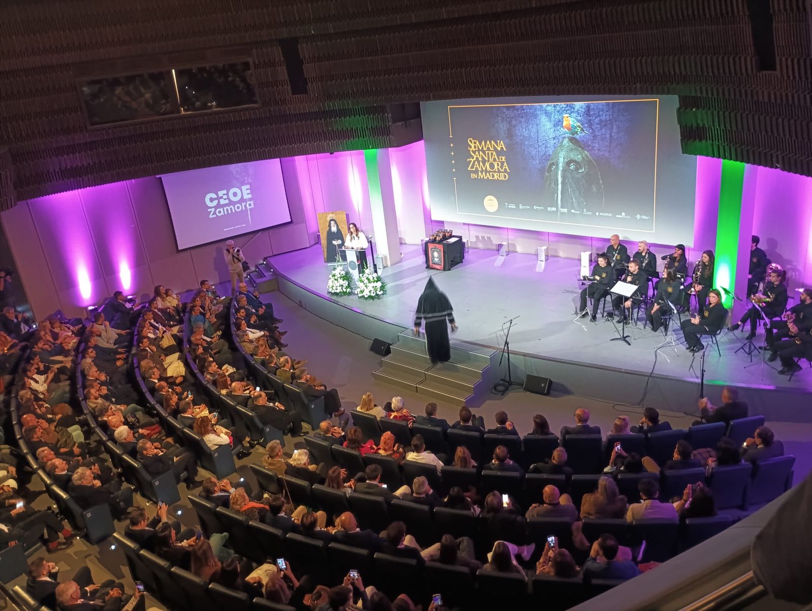 GALERÍA El pregón de la Semana Santa de Zamora en Madrid, en imágenes