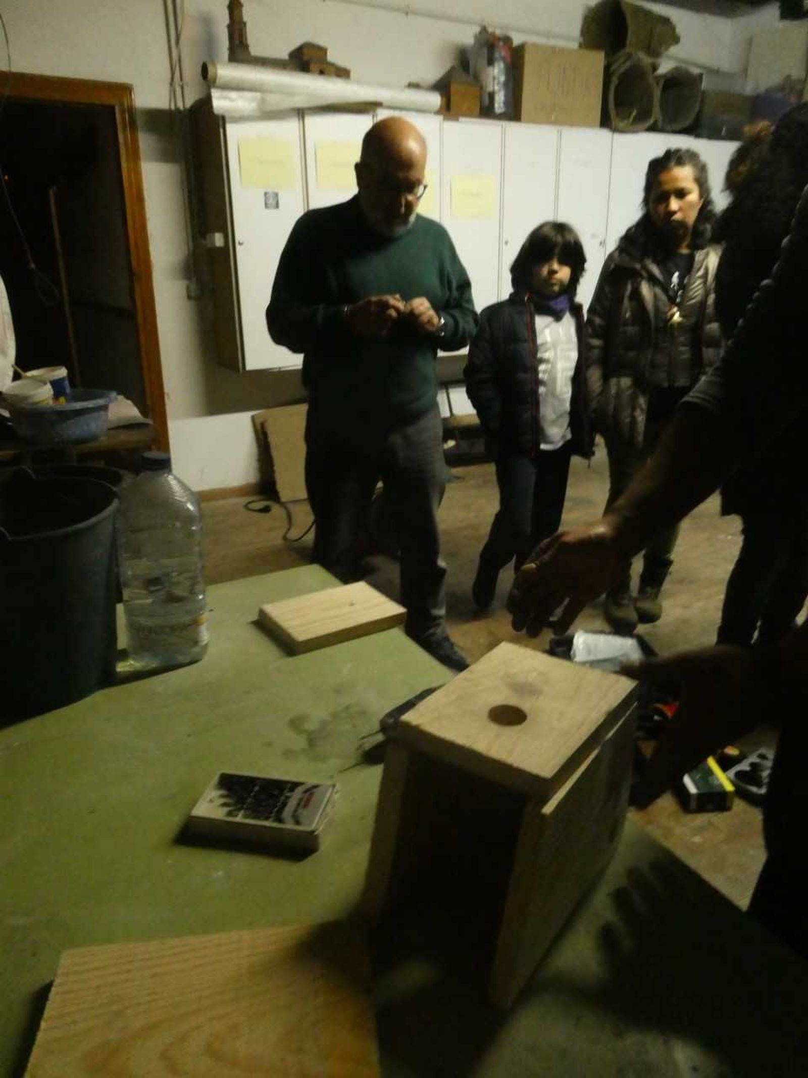 Taller de elaboración de cajas nido 2