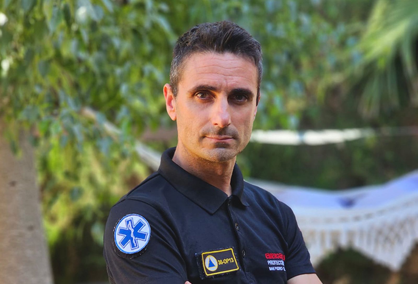 El técnico de emergencias Miguel Assal