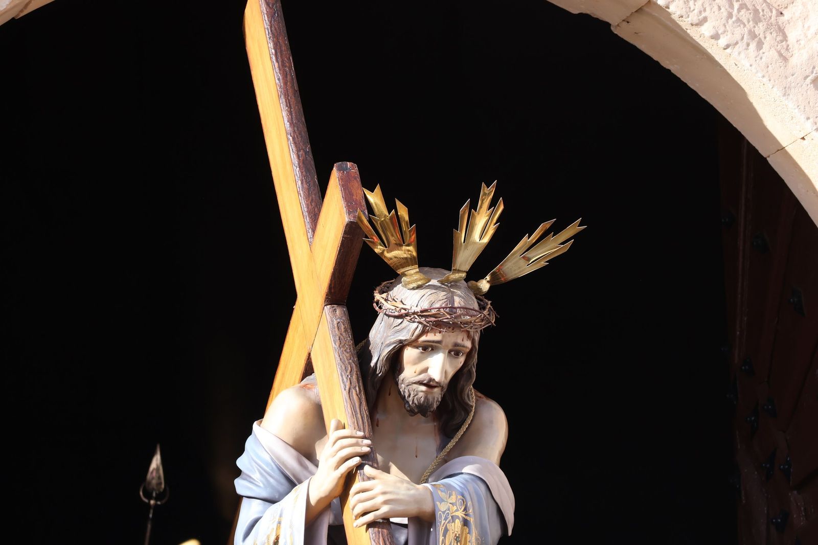 Revive las imágenes de la procesión del Santo Entierro en Fuentesaúco