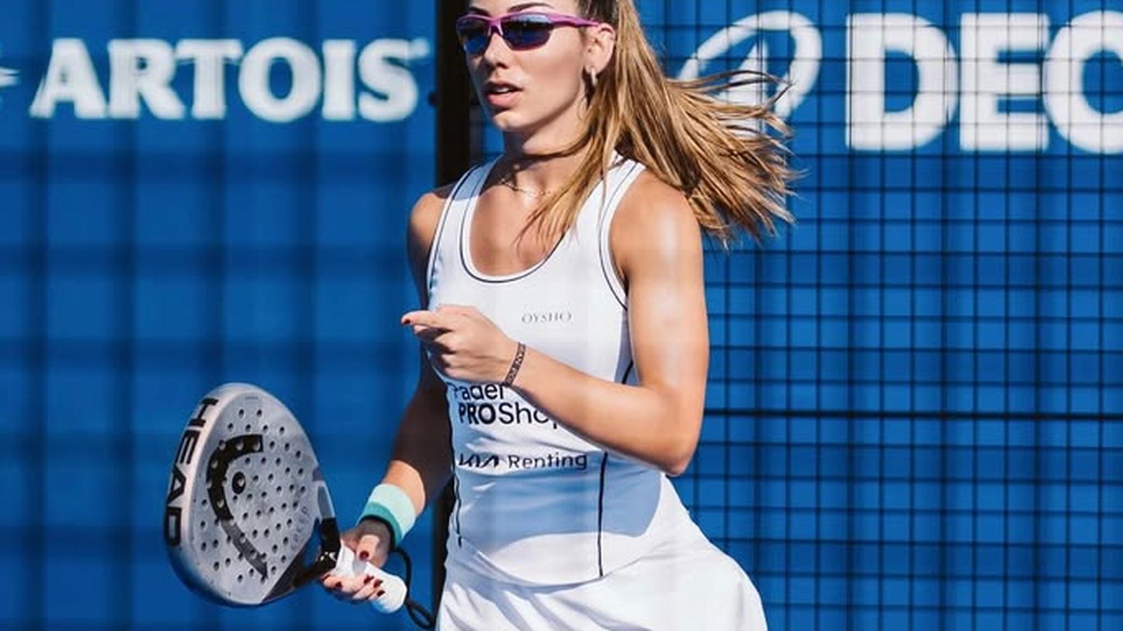 Carmen Goenaga, en el Premier Pádel Acapulco