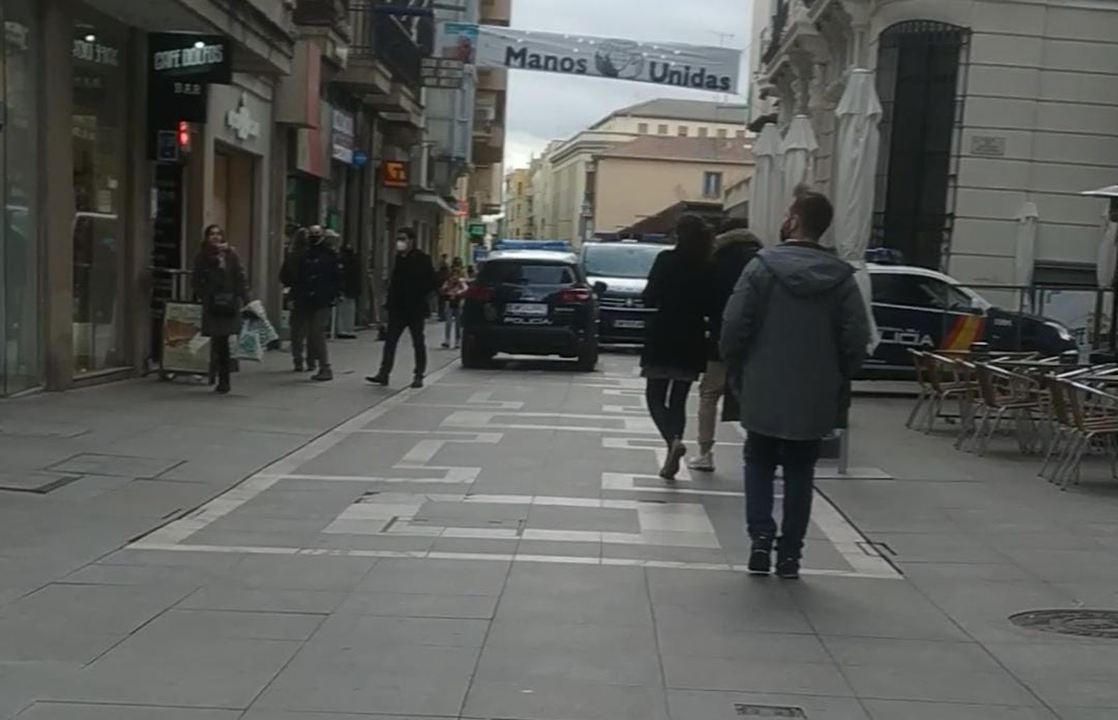 Policía Nacional en Santa Clara