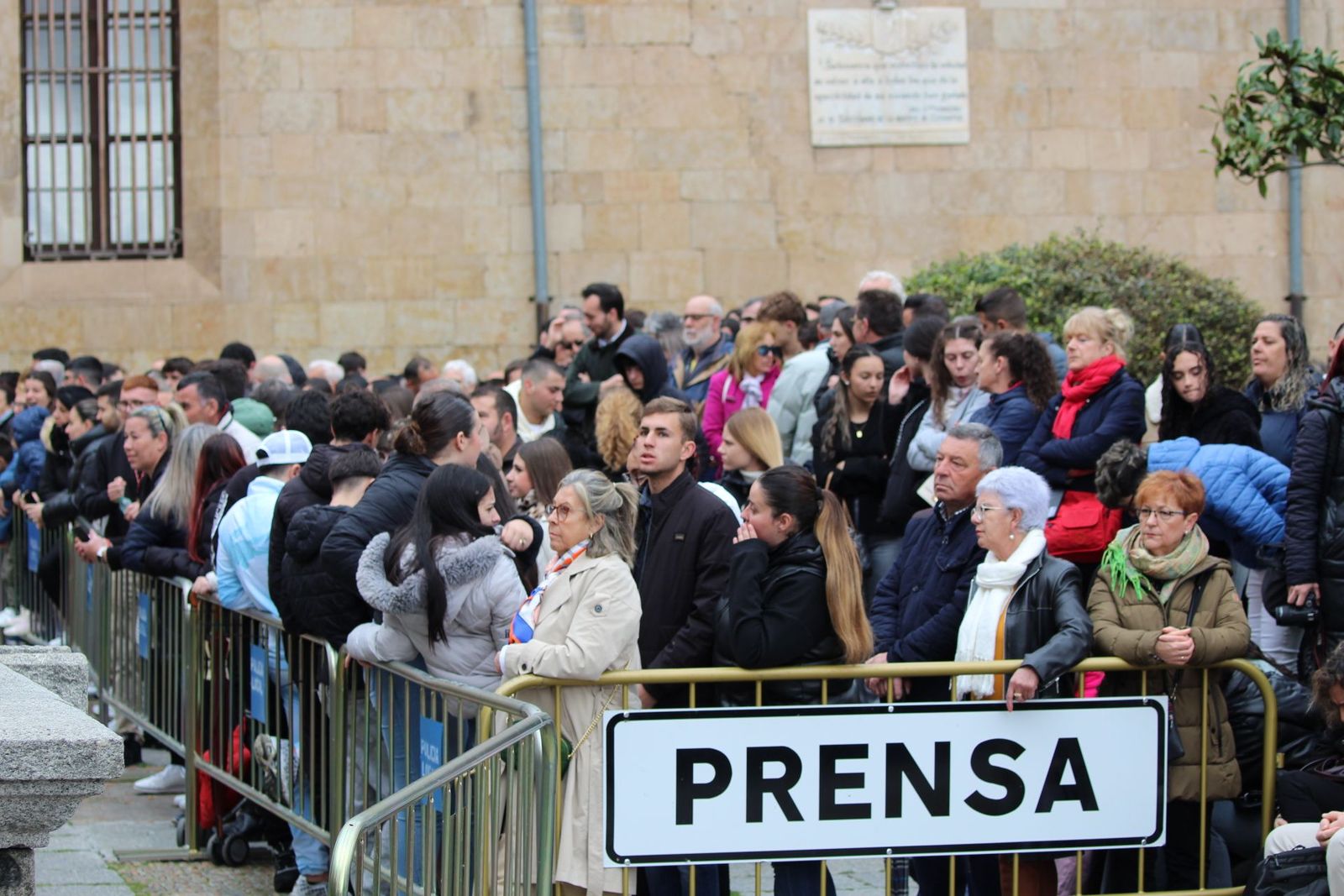 Ambiente en la procesión de la Borriquilla, Domingo de Ramos 13 de abril de 2025
