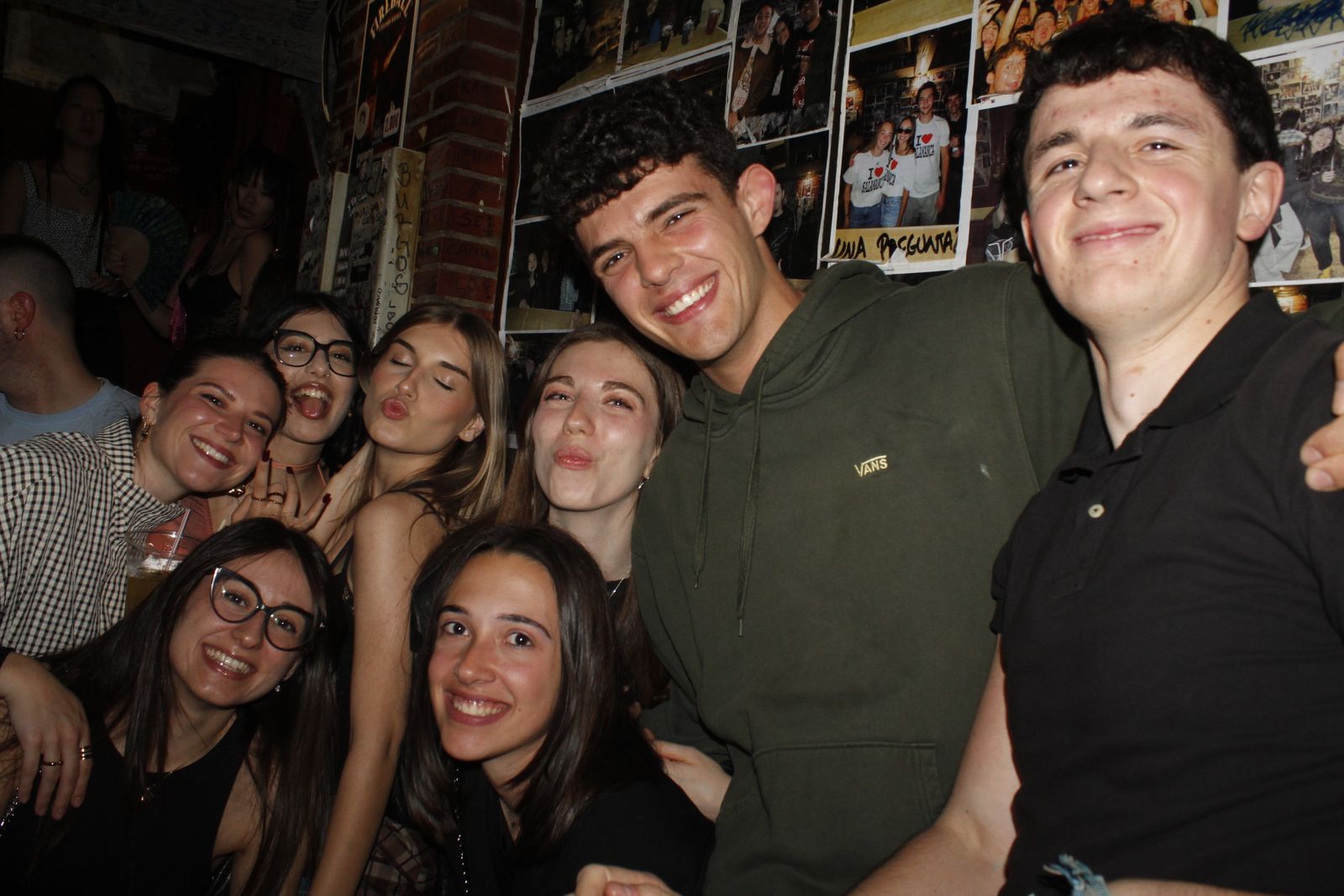 Salamanca de noche, sabado 11 de abril