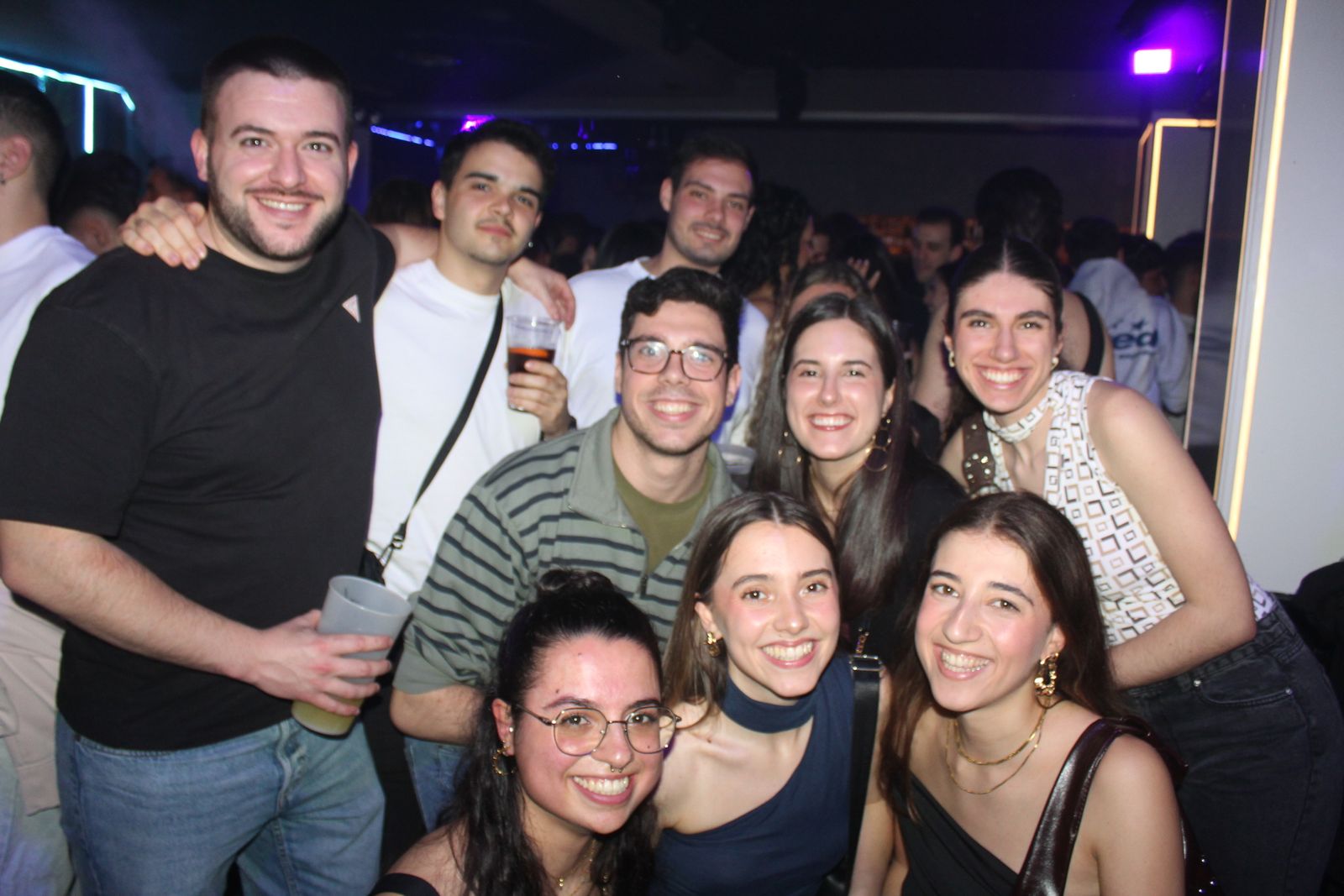 Salamanca de noche, sábado 31 de enero