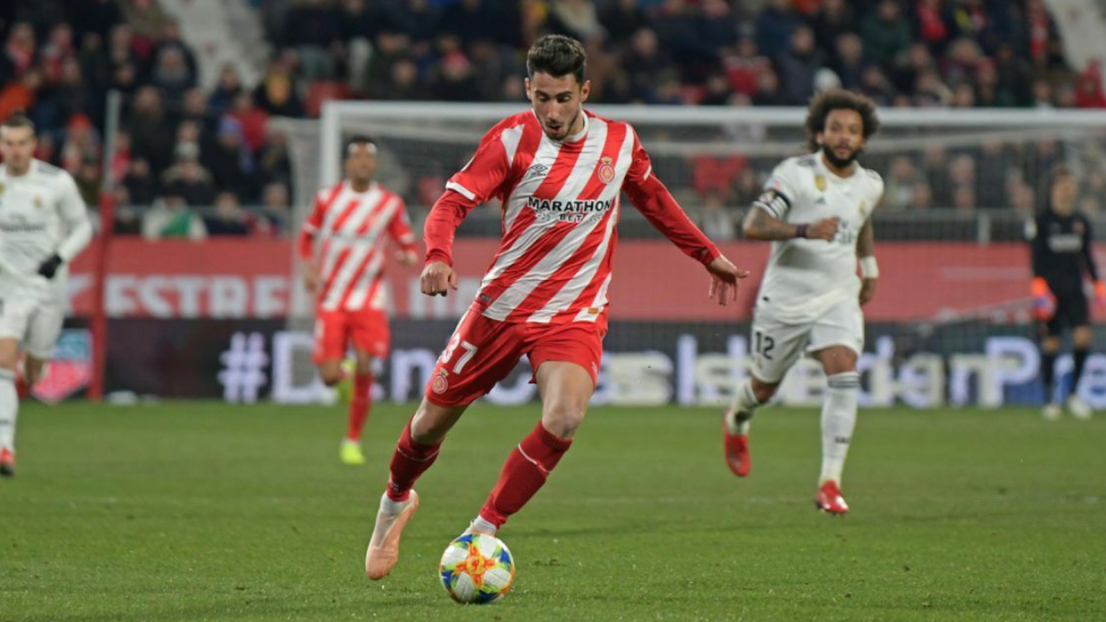 Alex Pachón en un Girona Real Madrid